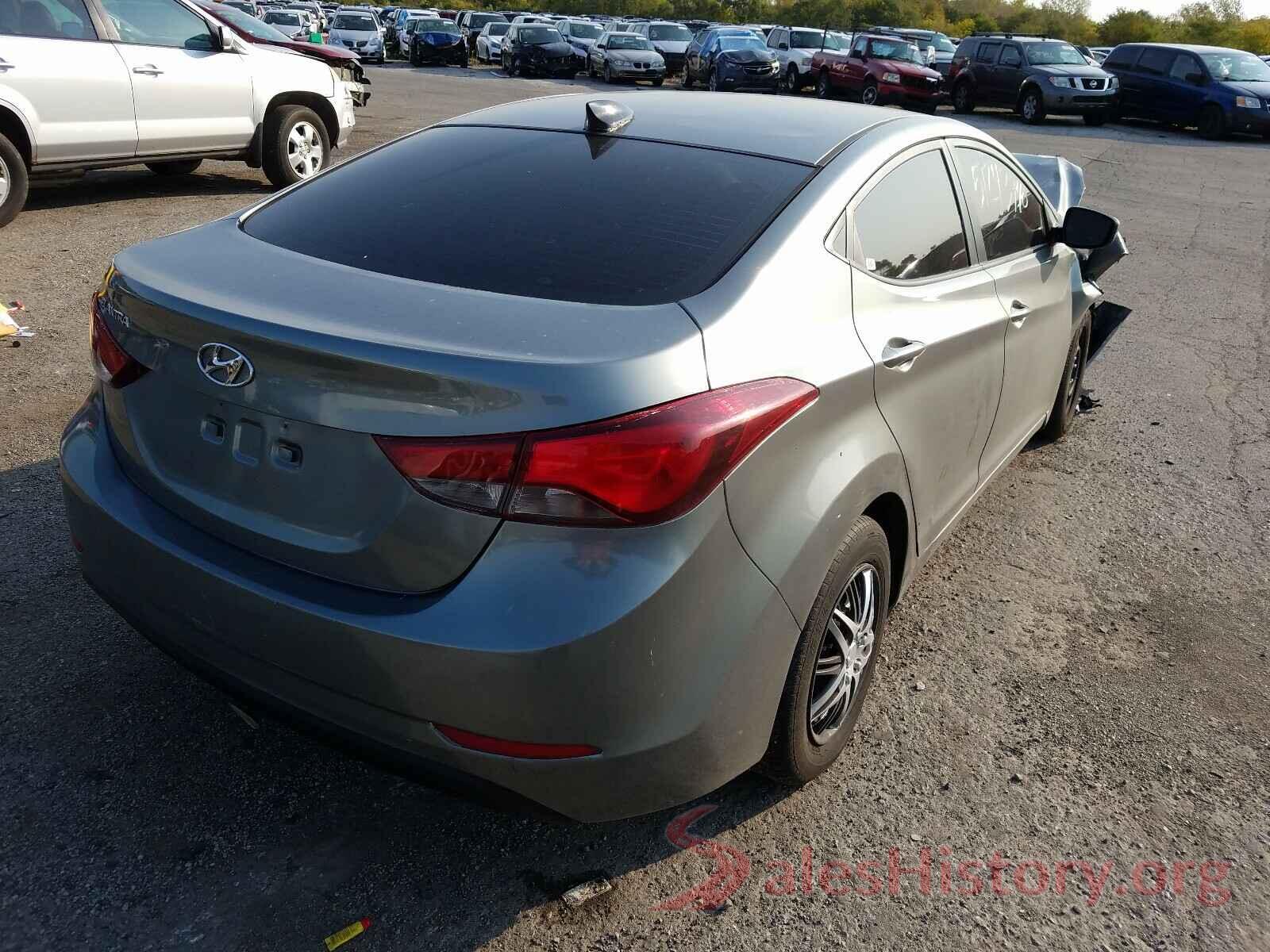 5NPDH4AE6GH726518 2016 HYUNDAI ELANTRA