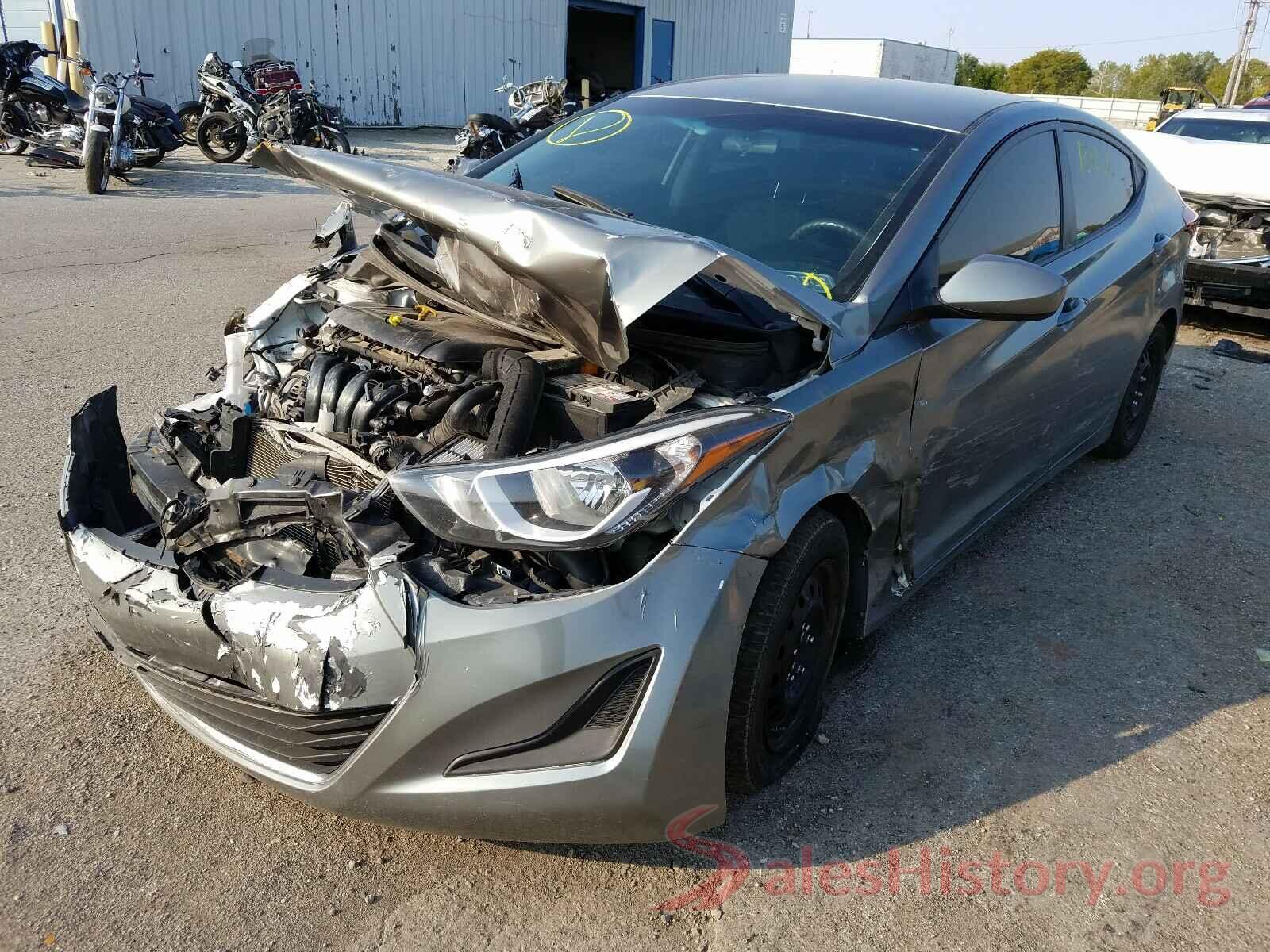 5NPDH4AE6GH726518 2016 HYUNDAI ELANTRA