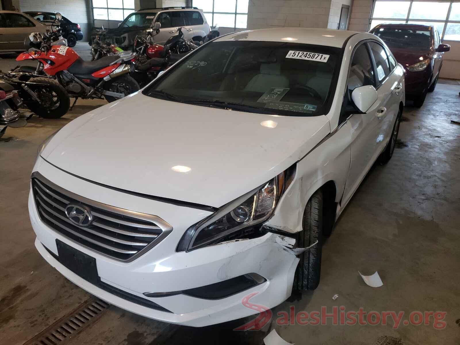 5NPE24AF0GH261460 2016 HYUNDAI SONATA