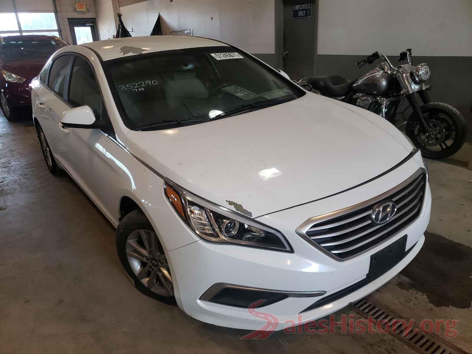 5NPE24AF0GH261460 2016 HYUNDAI SONATA