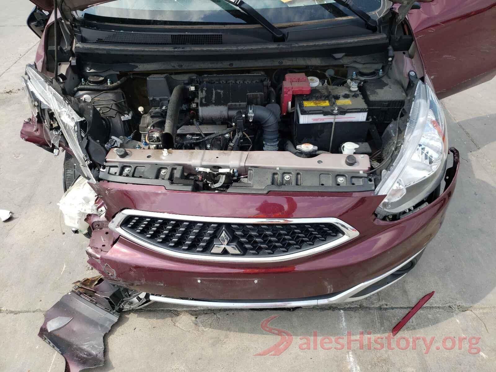 ML32A3HJ2KH014509 2019 MITSUBISHI MIRAGE