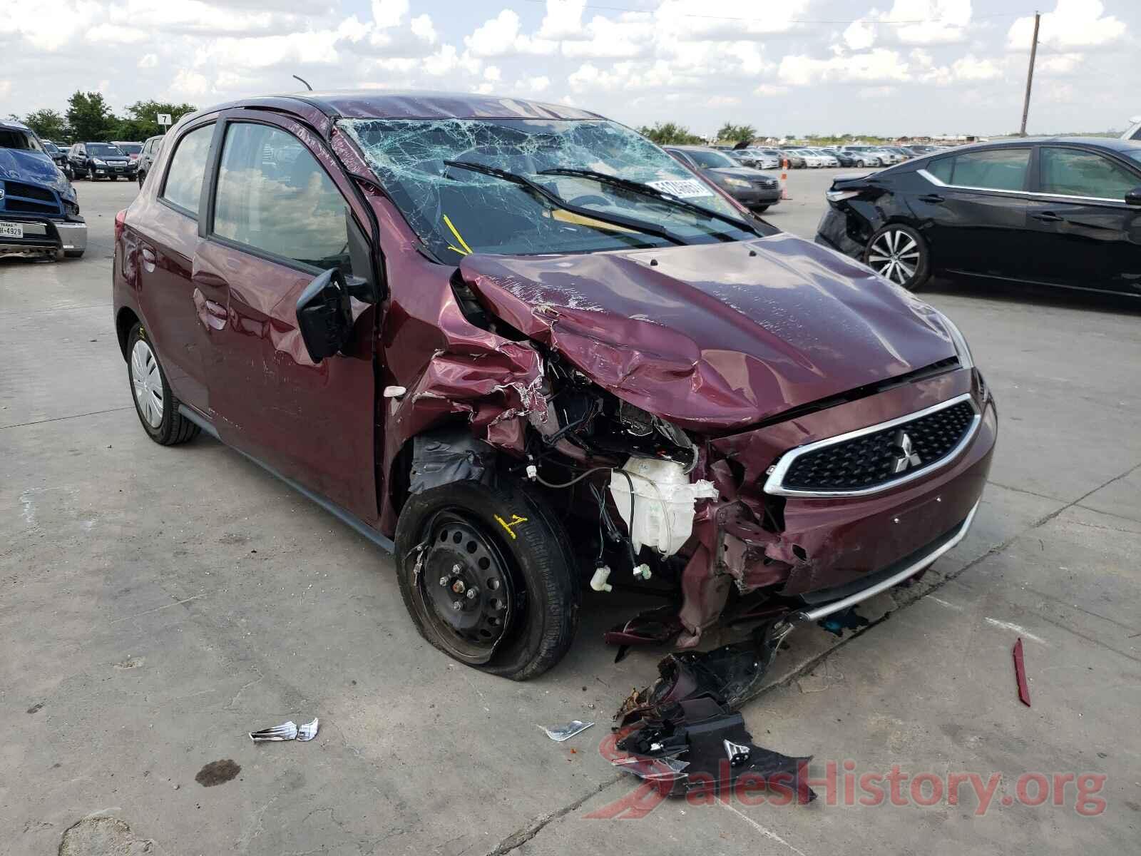 ML32A3HJ2KH014509 2019 MITSUBISHI MIRAGE