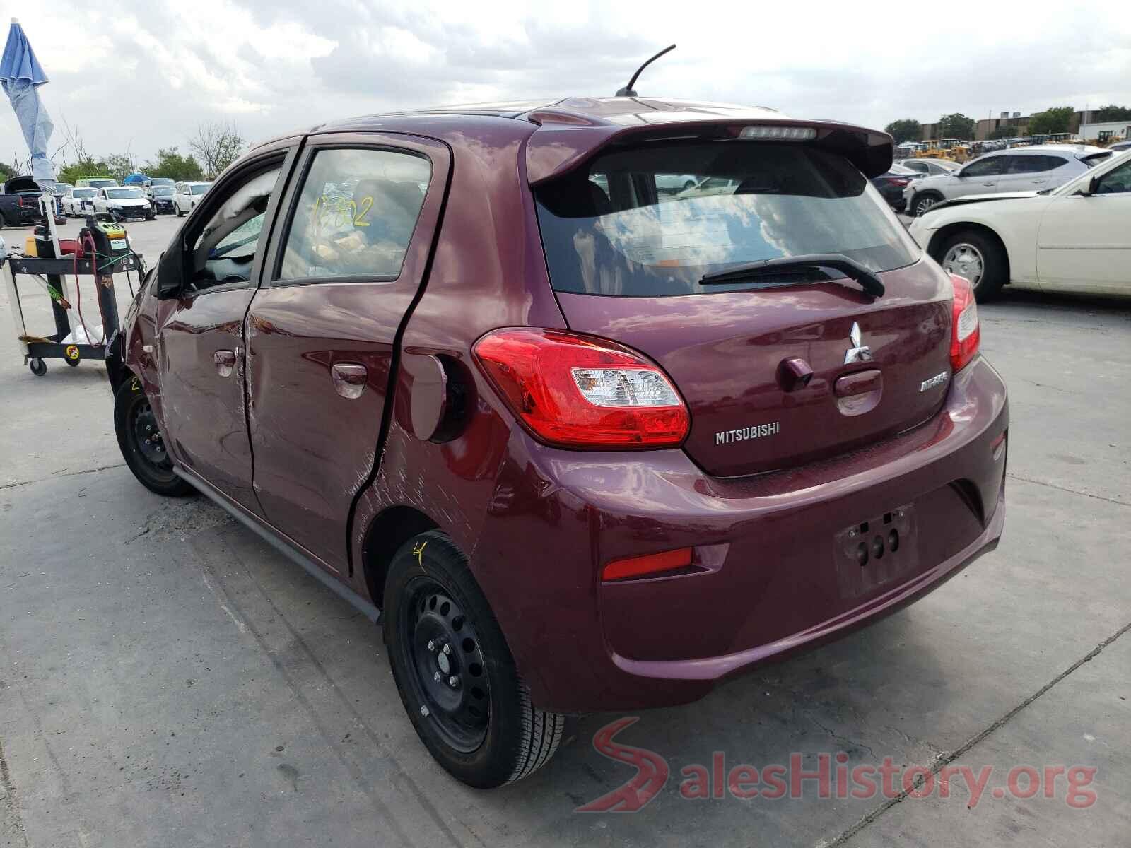 ML32A3HJ2KH014509 2019 MITSUBISHI MIRAGE