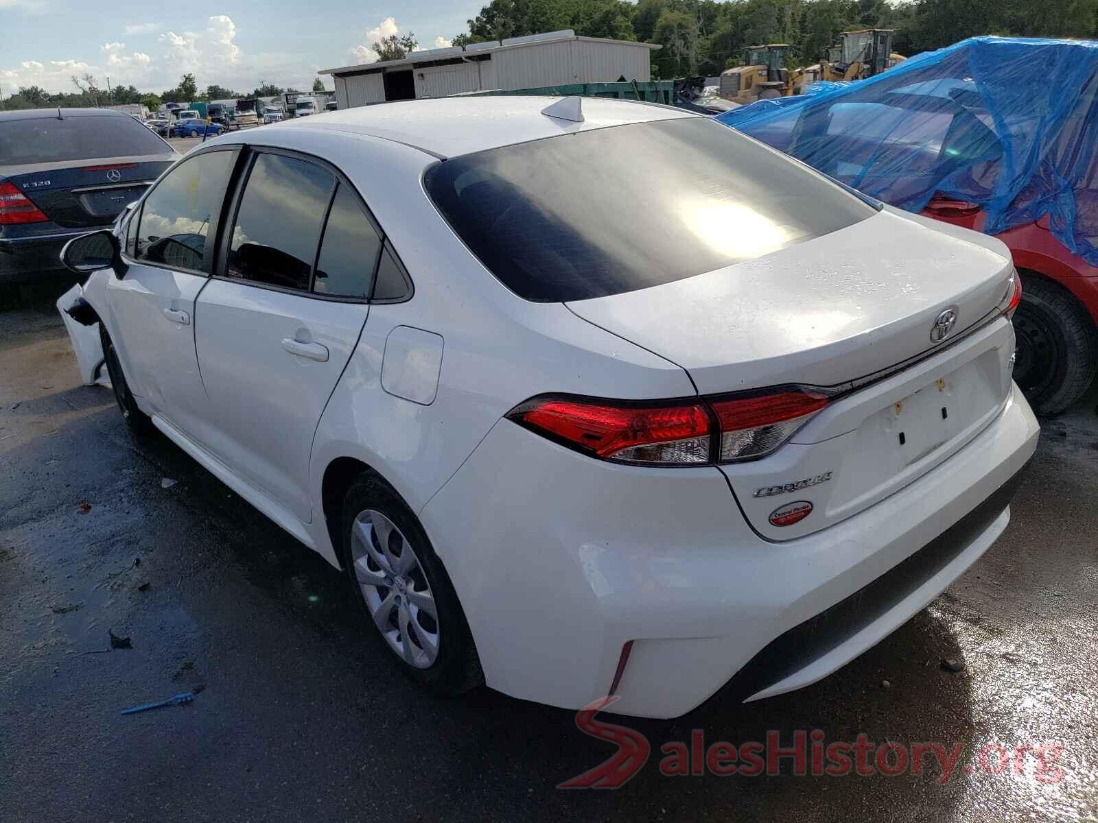 JTDEPRAEXLJ092510 2020 TOYOTA COROLLA