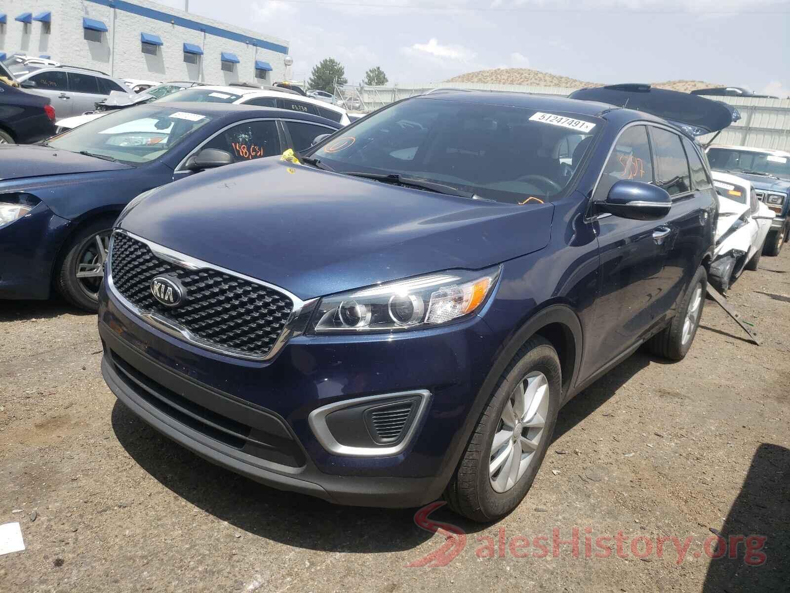 5XYPG4A53JG358250 2018 KIA SORENTO