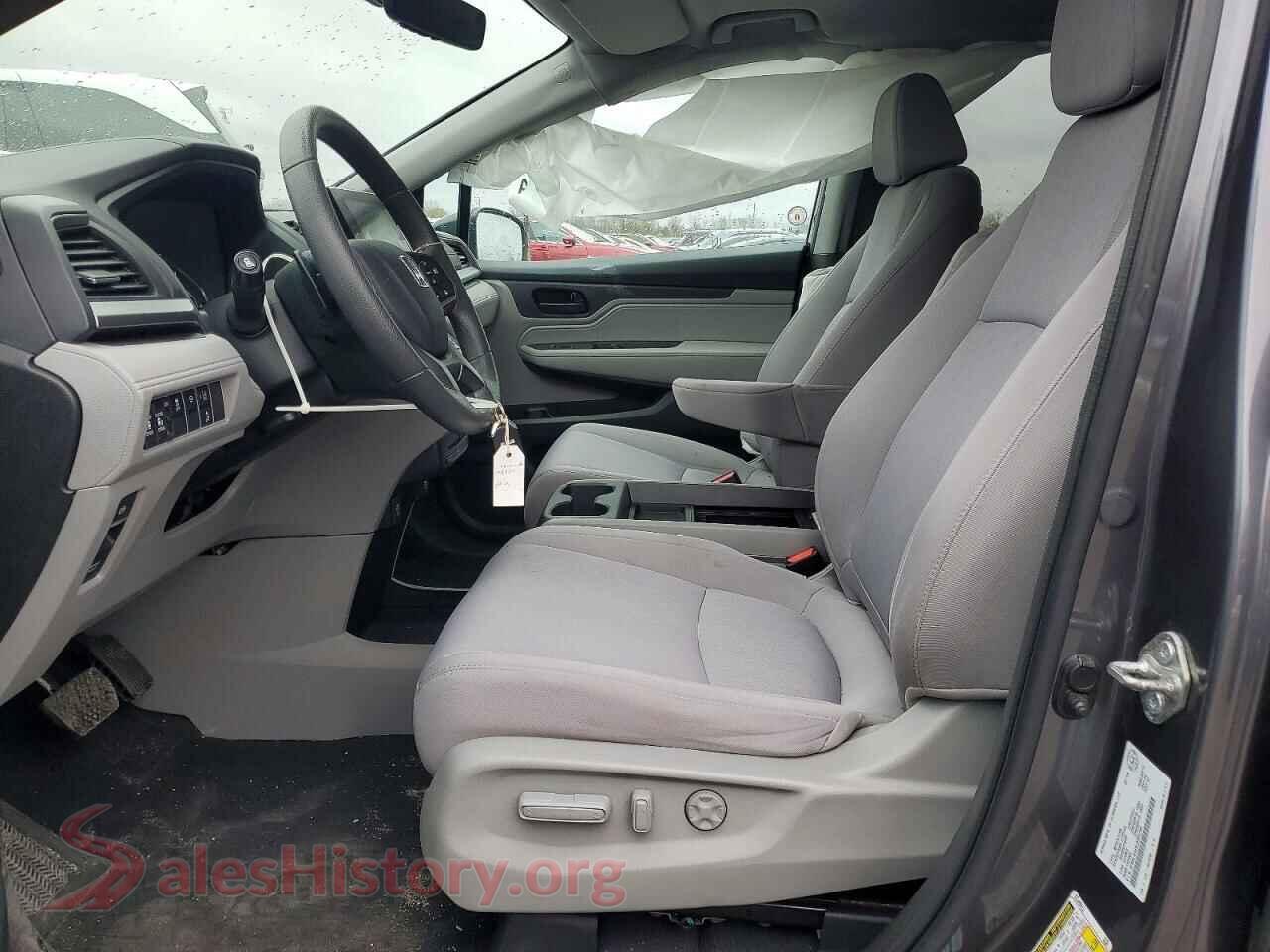 2020 HONDA ODYSSEY VIN 5FNRL6H4XLB504750, engine bay
