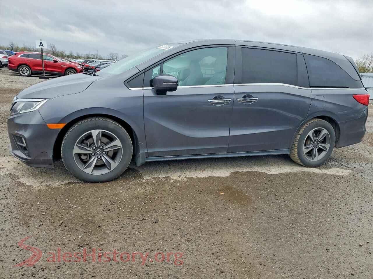 2020 HONDA ODYSSEY VIN 5FNRL6H4XLB504750, auction photo
