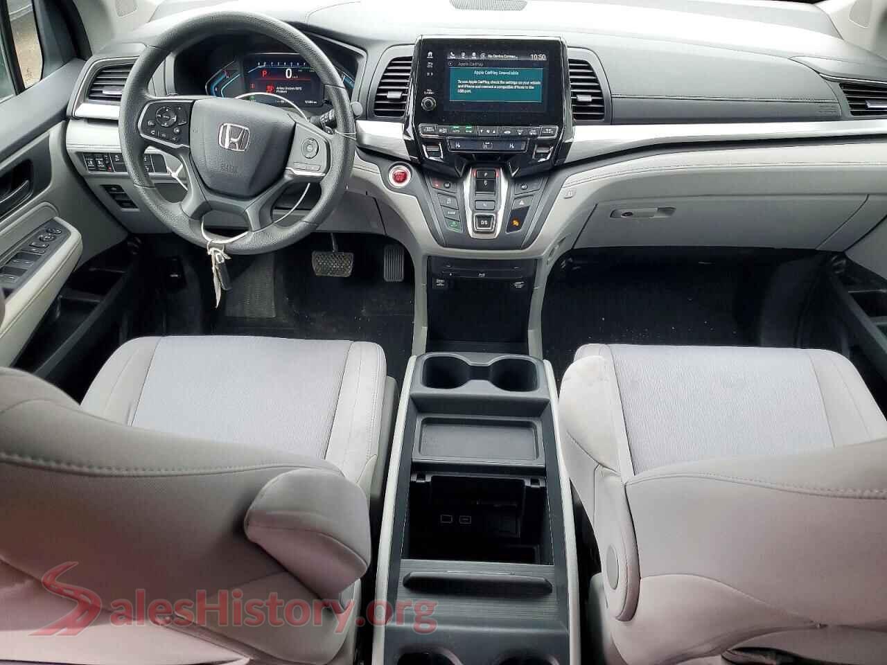 2020 HONDA ODYSSEY VIN 5FNRL6H4XLB504750, interior dashboard