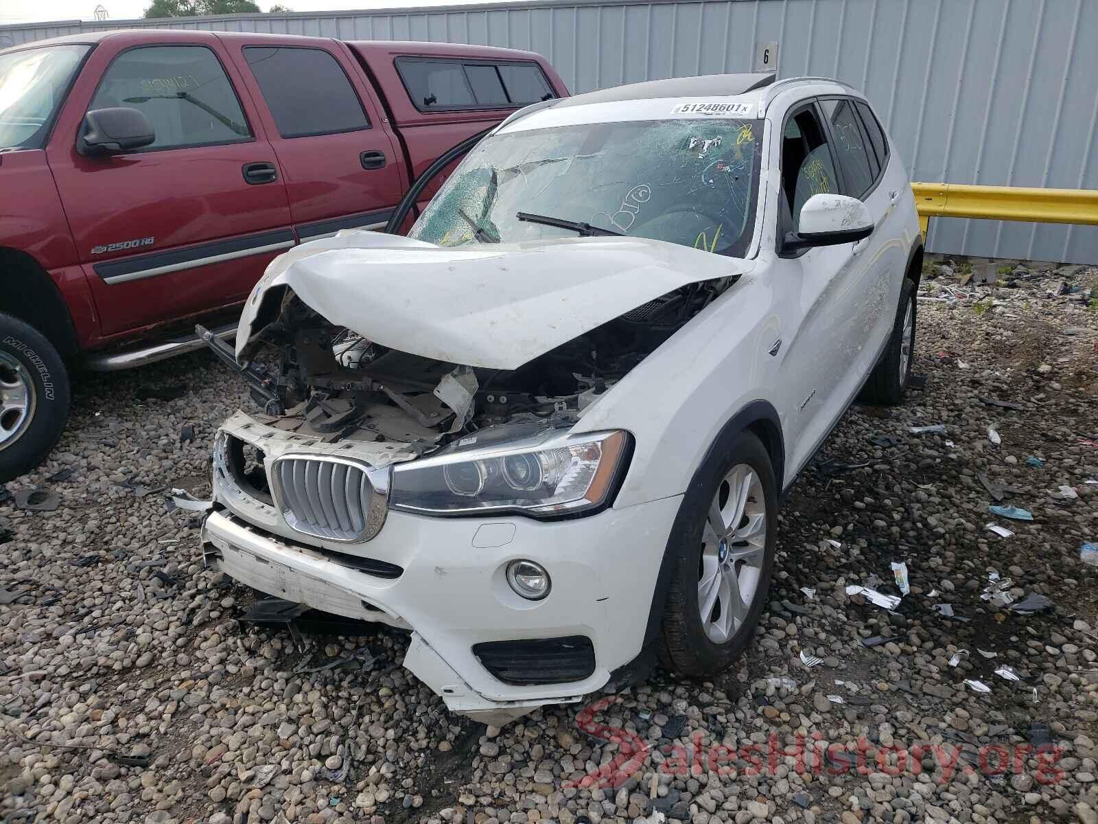 5UXWX7C5XG0S15982 2016 BMW X3