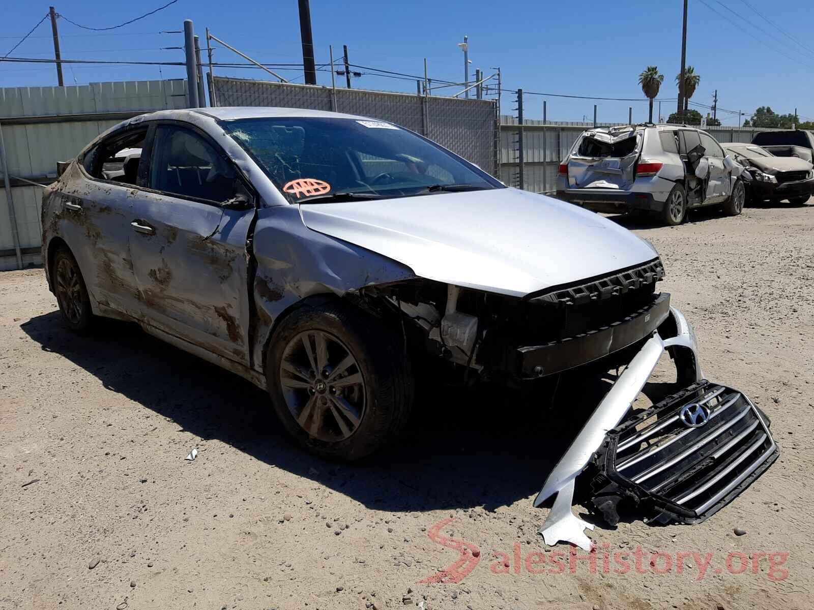 KMHD84LF6HU182899 2017 HYUNDAI ELANTRA