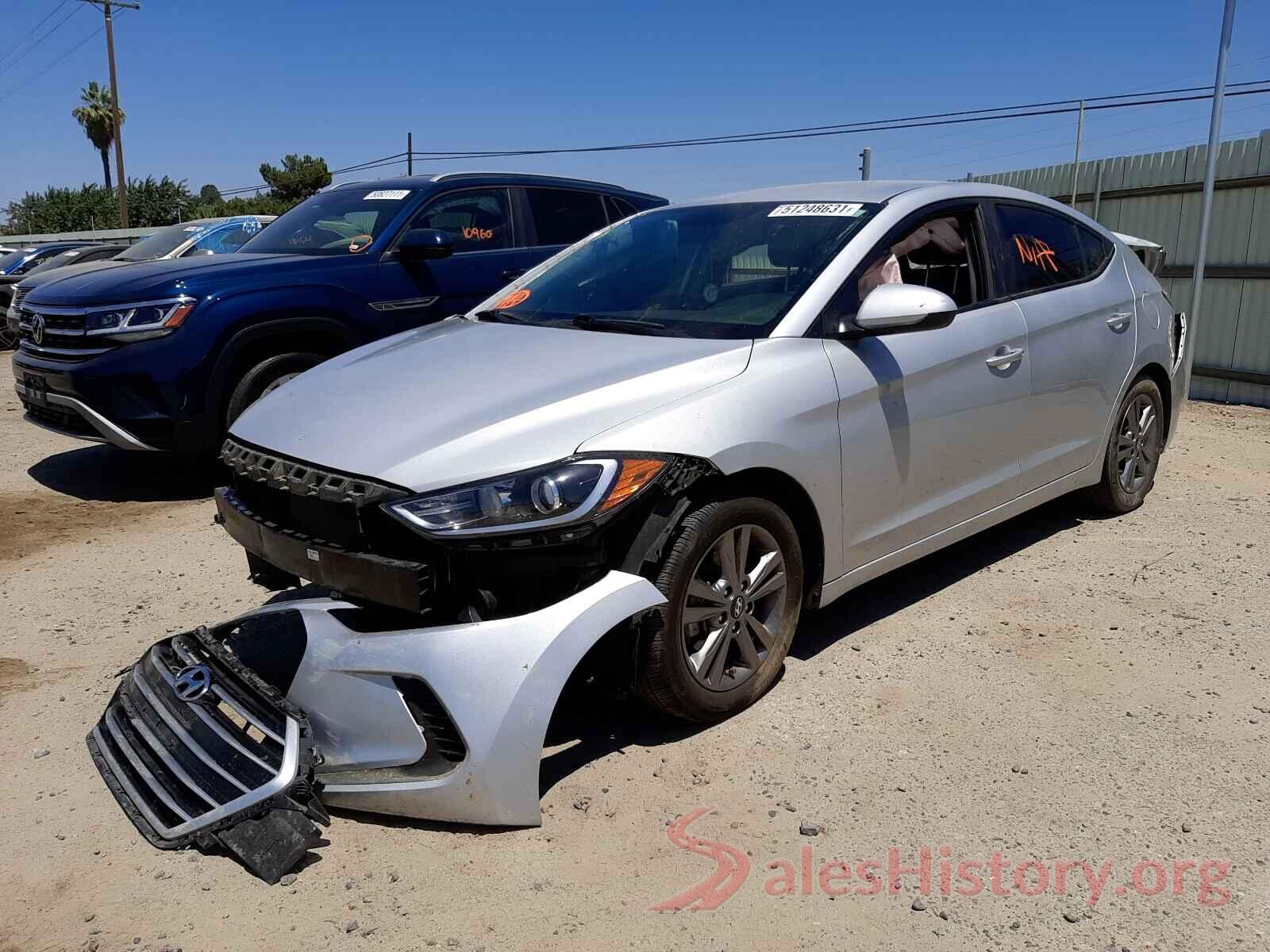 KMHD84LF6HU182899 2017 HYUNDAI ELANTRA