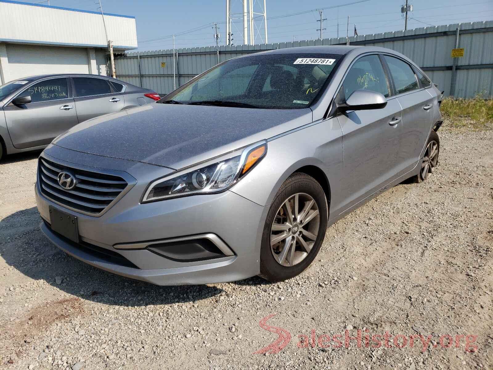 5NPE24AFXHH443586 2017 HYUNDAI SONATA