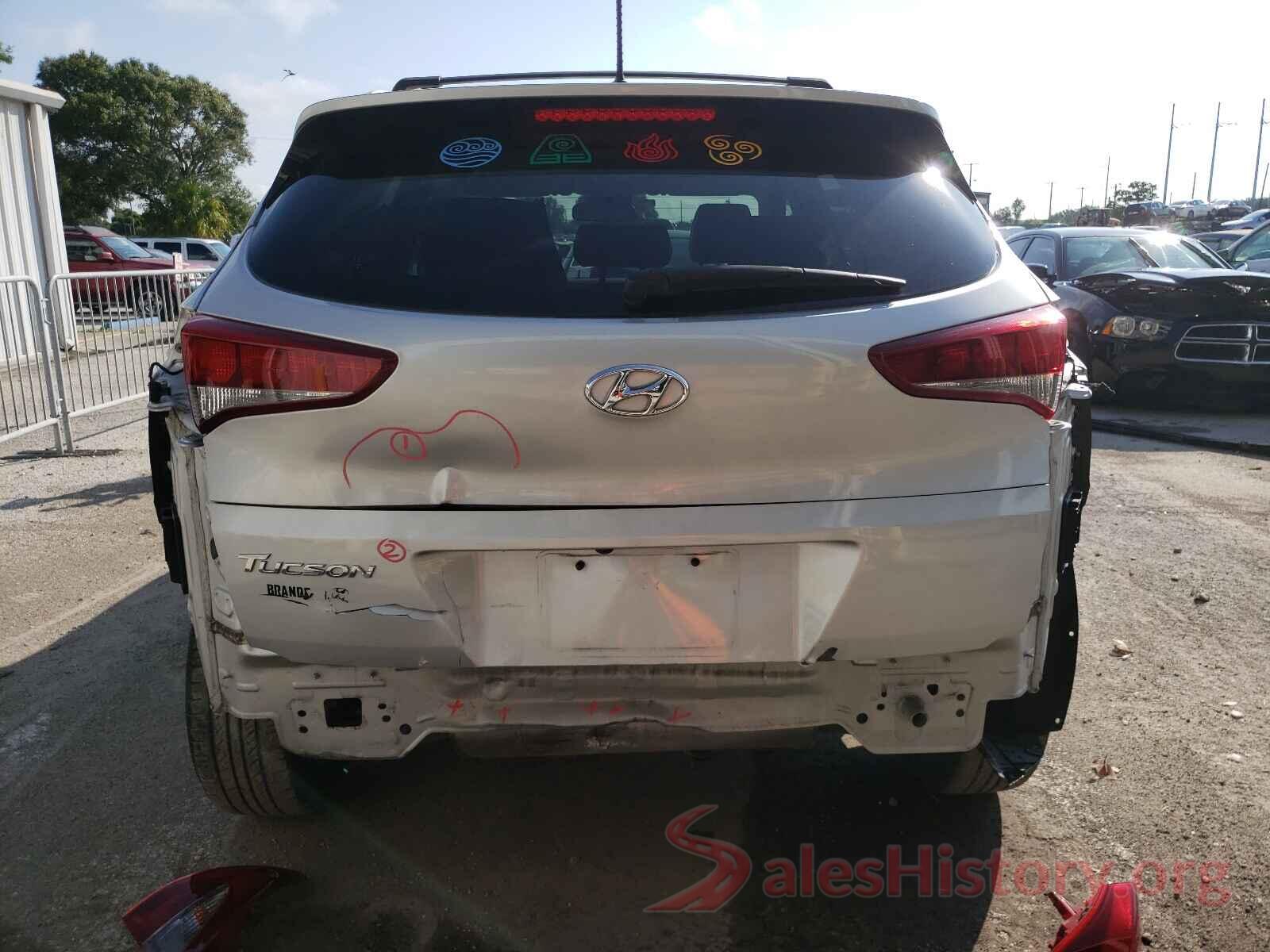 KM8J33A42GU240437 2016 HYUNDAI TUCSON