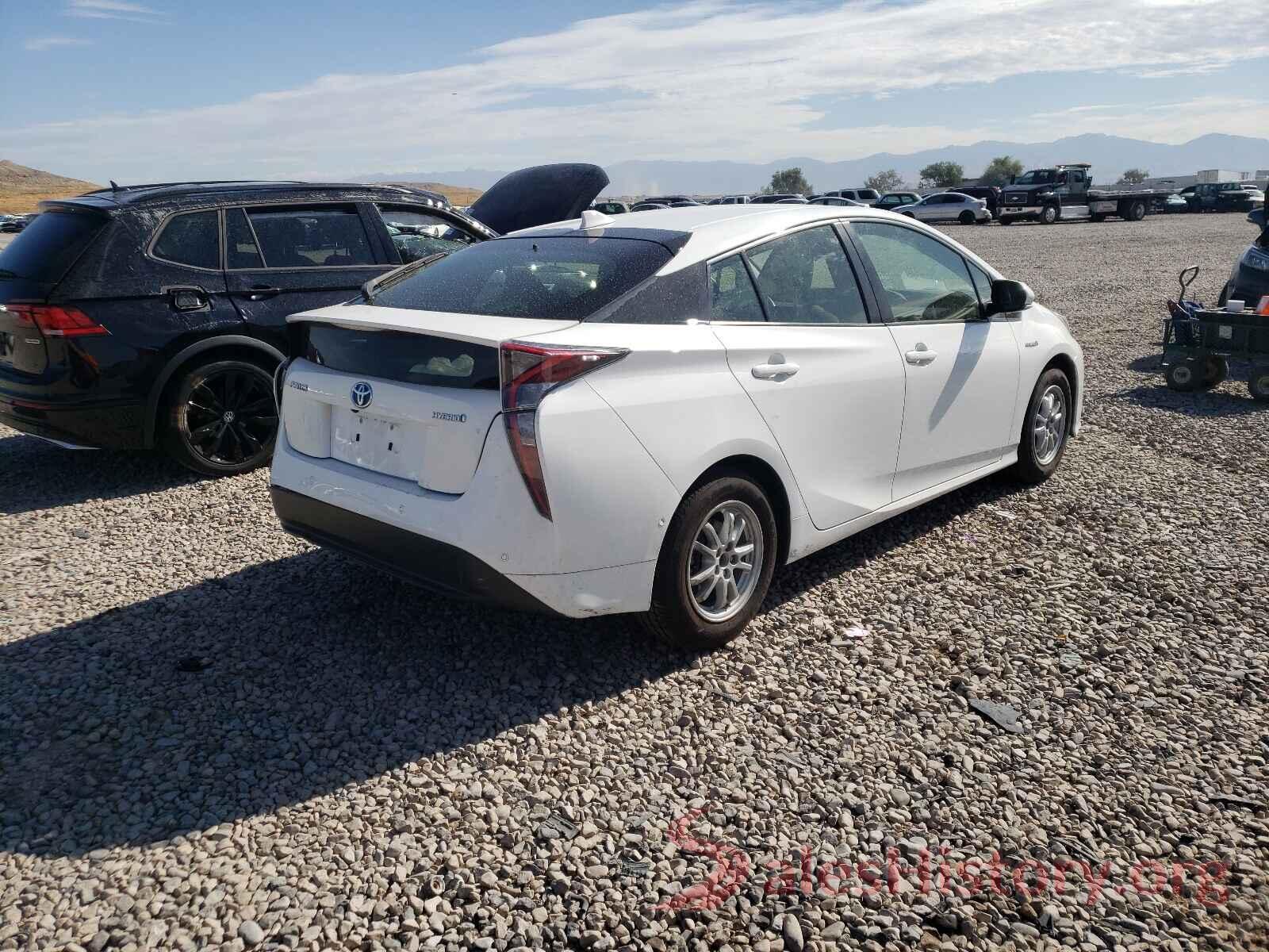 JTDKBRFU7H3043858 2017 TOYOTA PRIUS