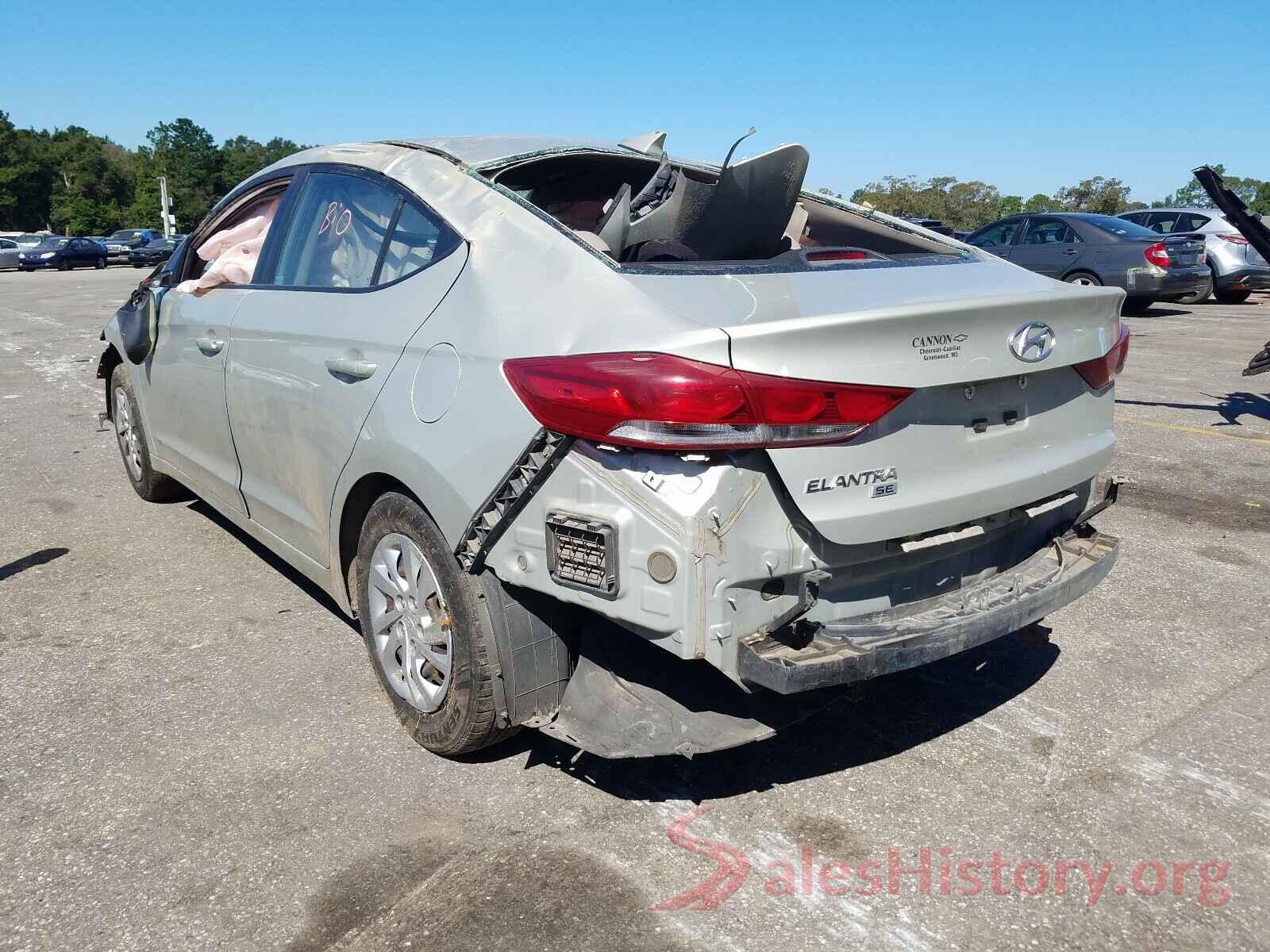 5NPD74LFXHH082368 2017 HYUNDAI ELANTRA