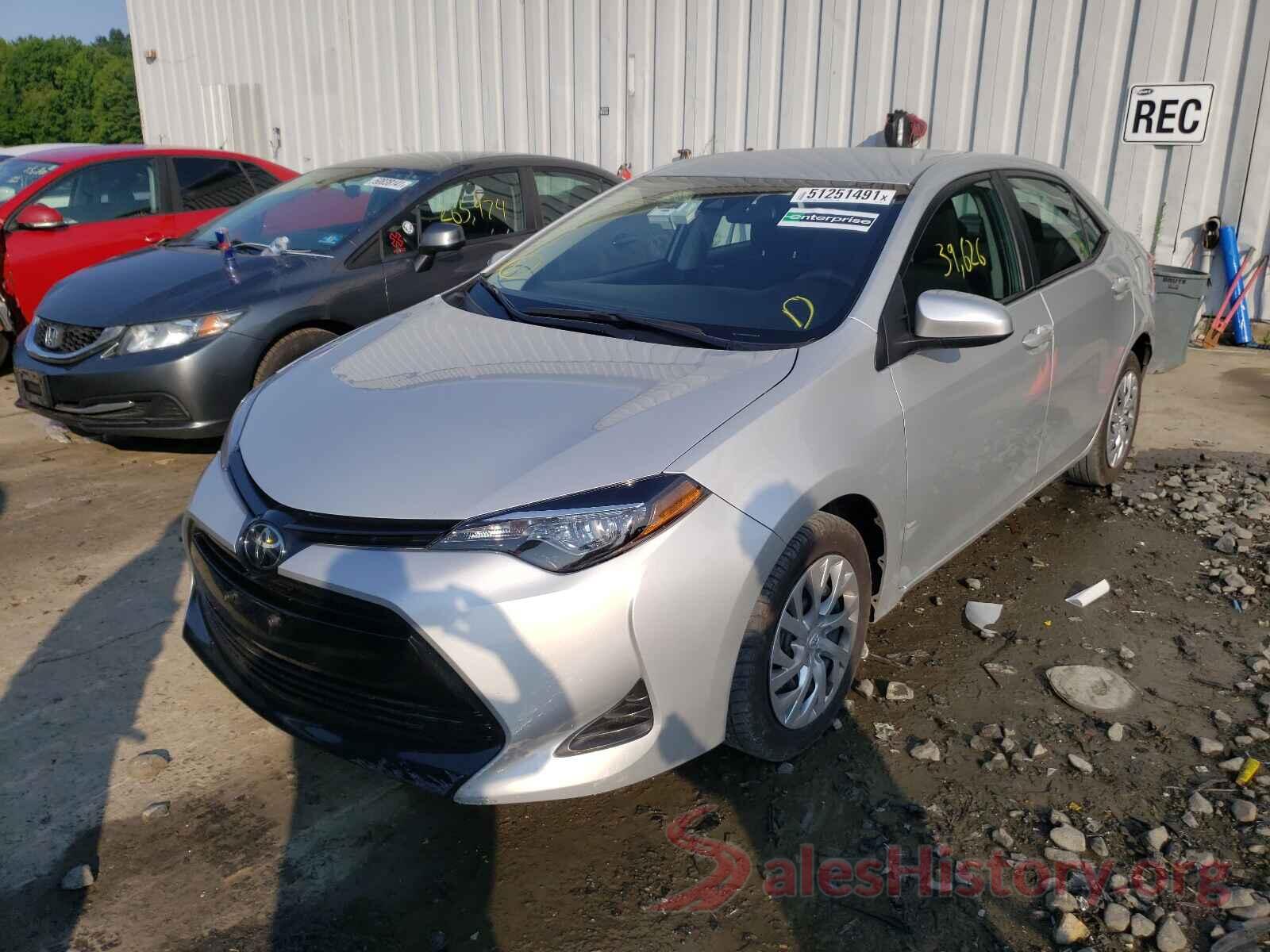 2T1BURHE5KC160966 2019 TOYOTA COROLLA