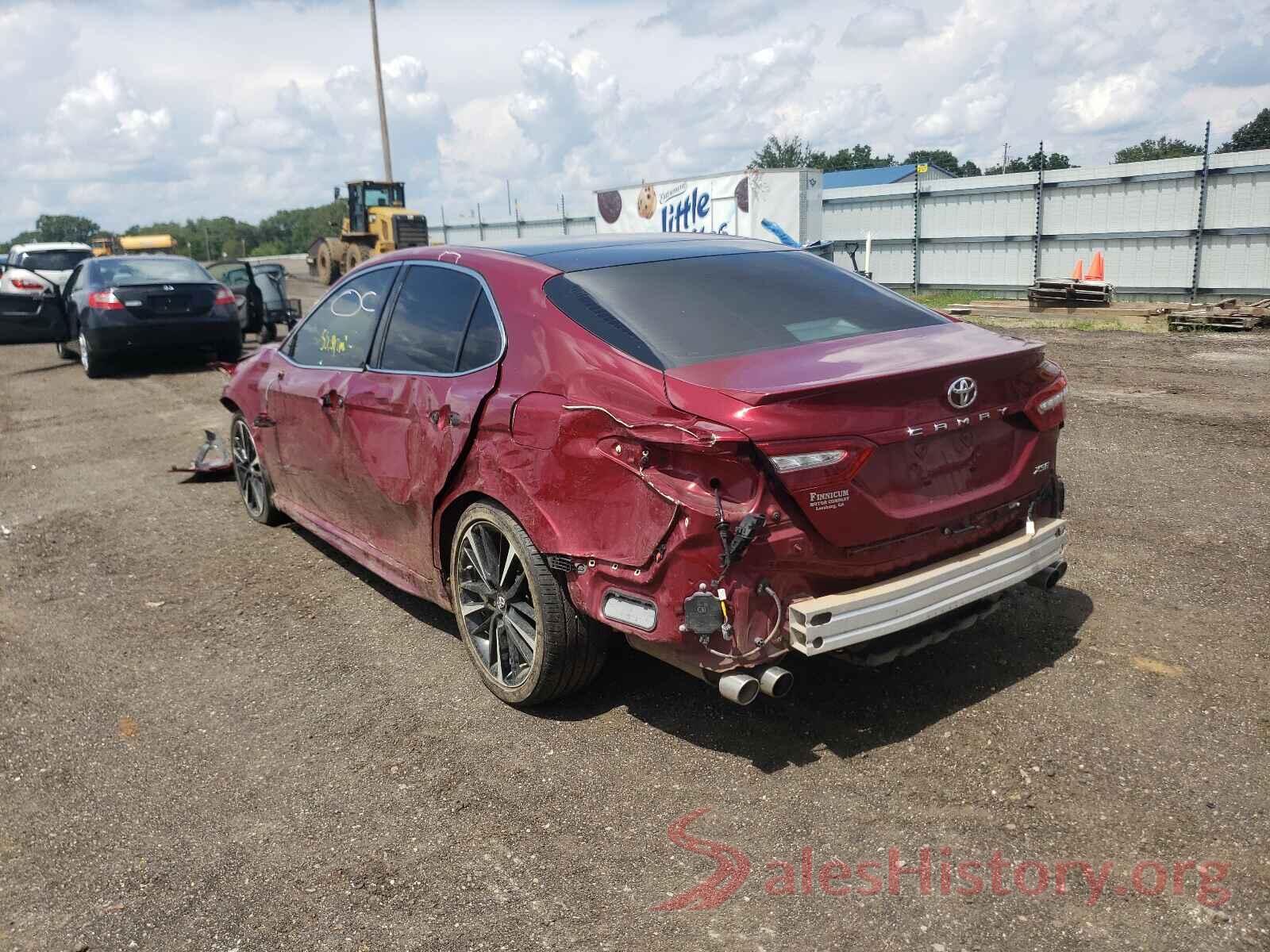 4T1B61HKXJU580298 2018 TOYOTA CAMRY