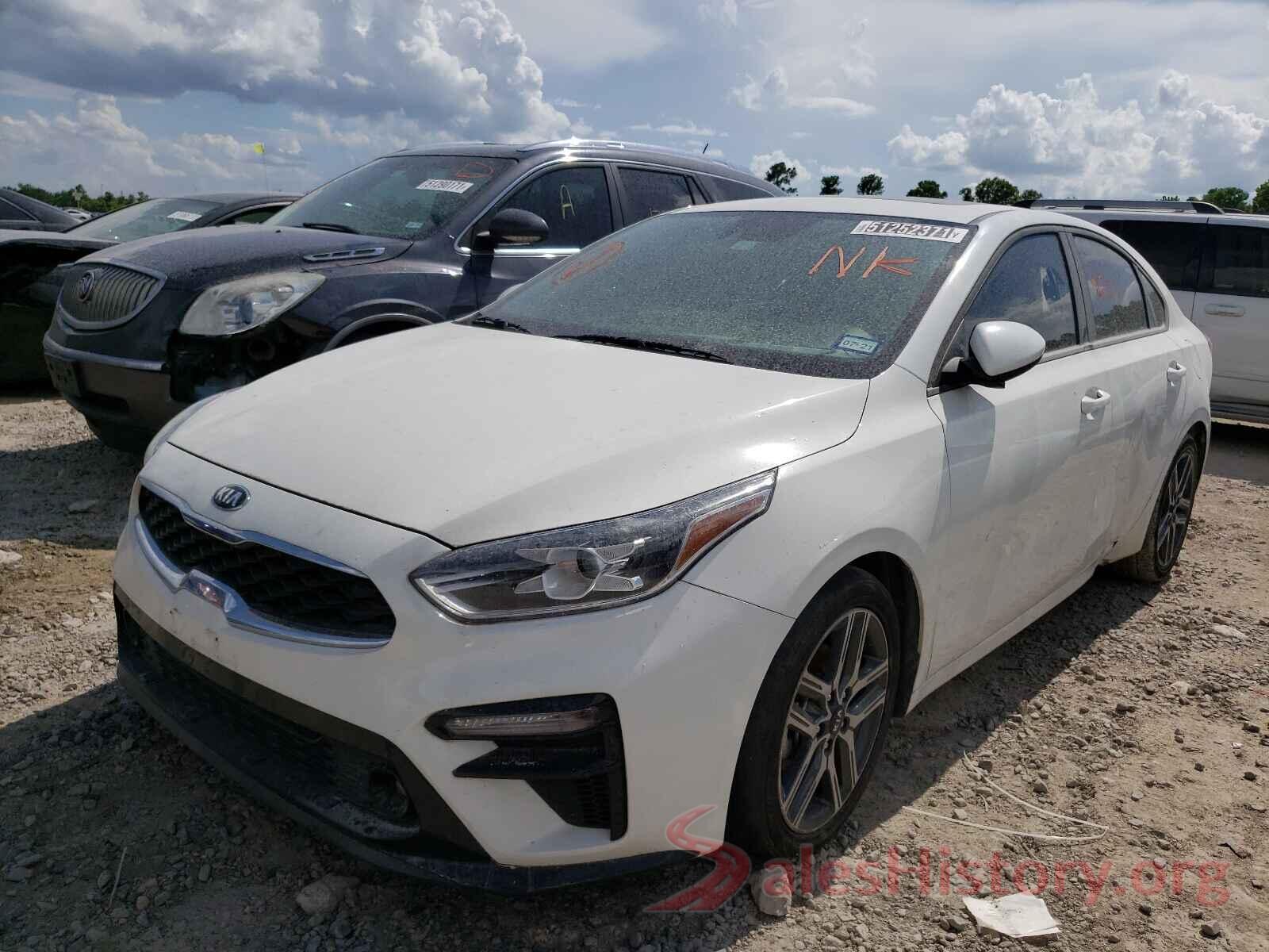 3KPF34AD3KE107015 2019 KIA FORTE