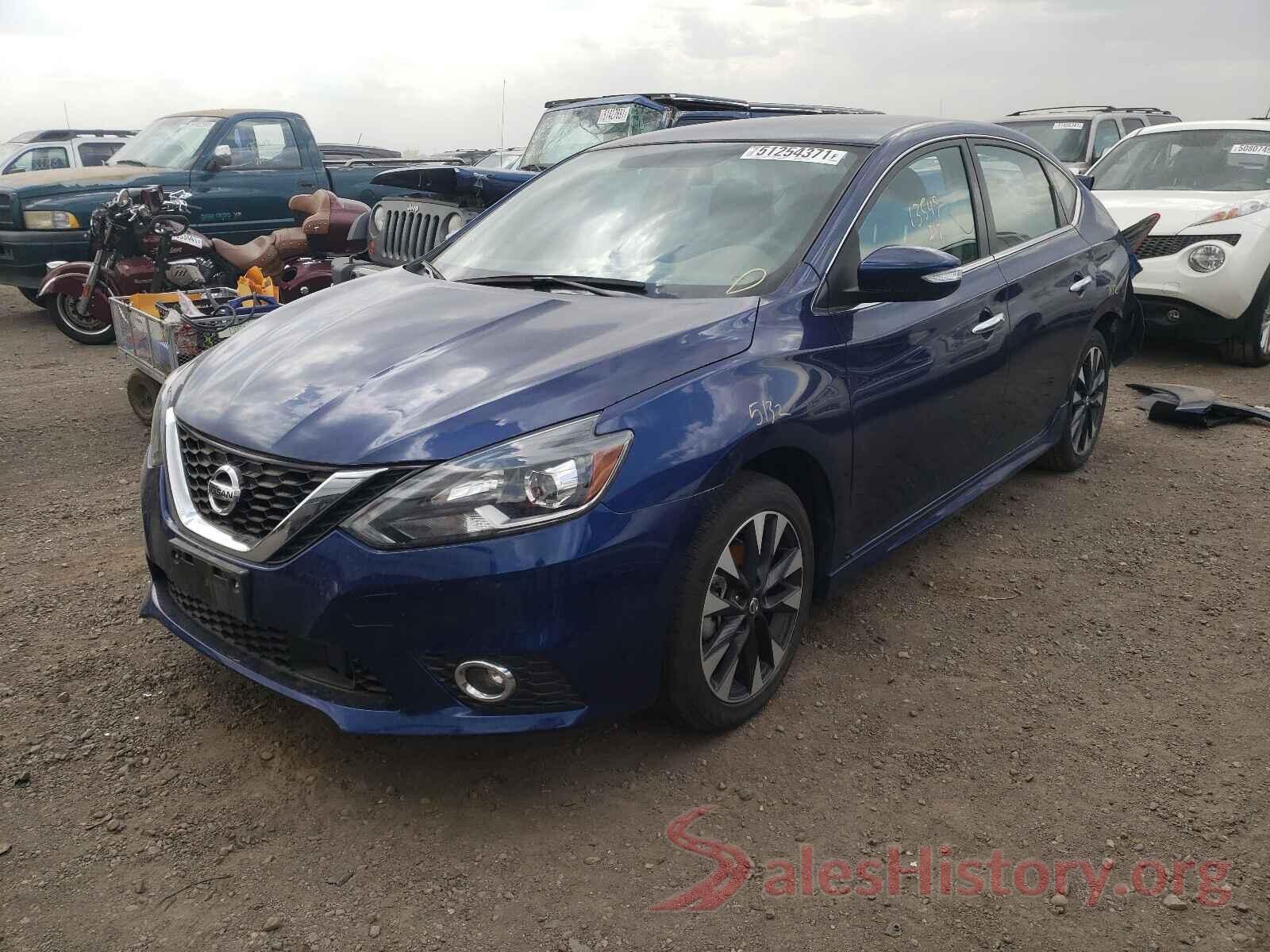 3N1AB7AP8KY404789 2019 NISSAN SENTRA