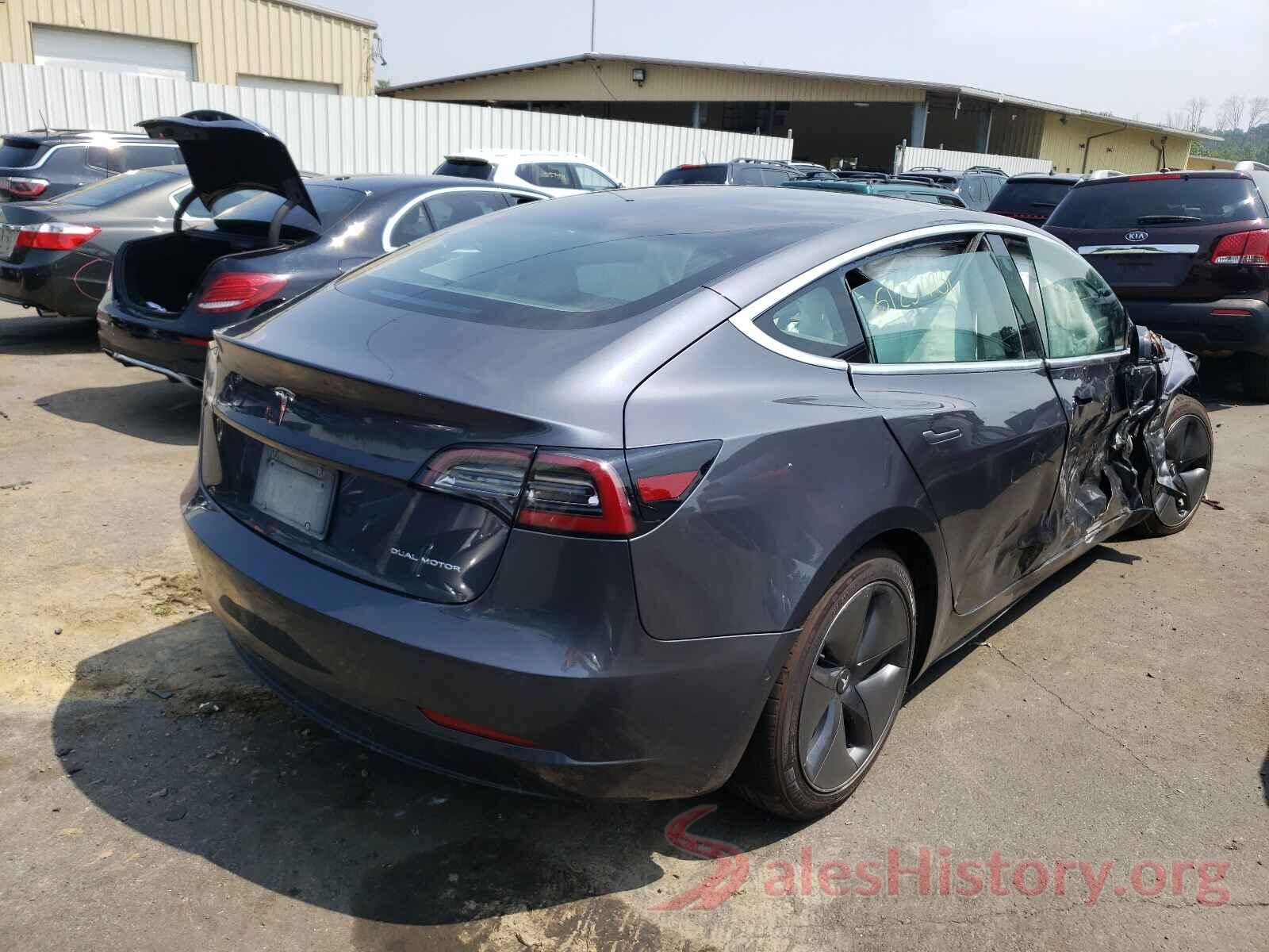 5YJ3E1EB0KF432722 2019 TESLA MODEL 3