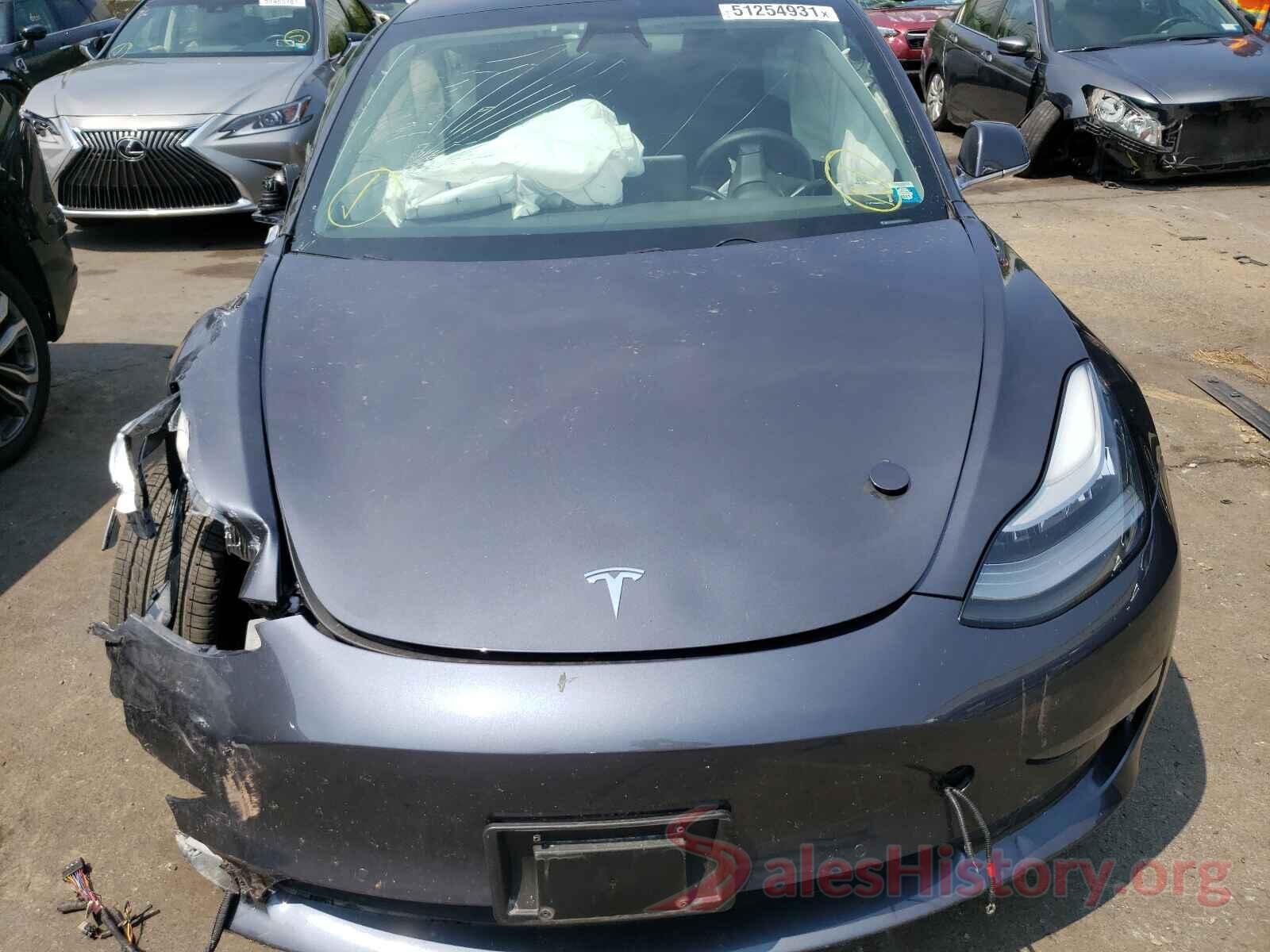 5YJ3E1EB0KF432722 2019 TESLA MODEL 3