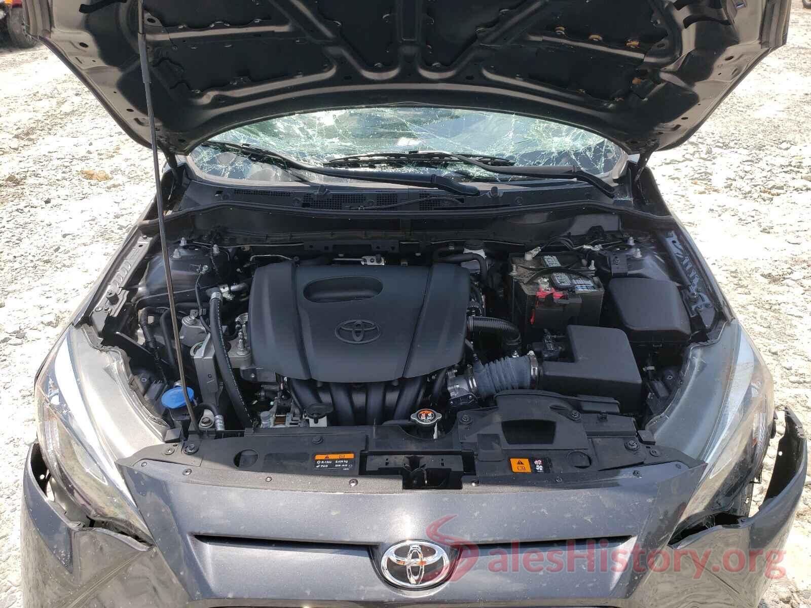 3MYDLBYVXKY522326 2019 TOYOTA YARIS