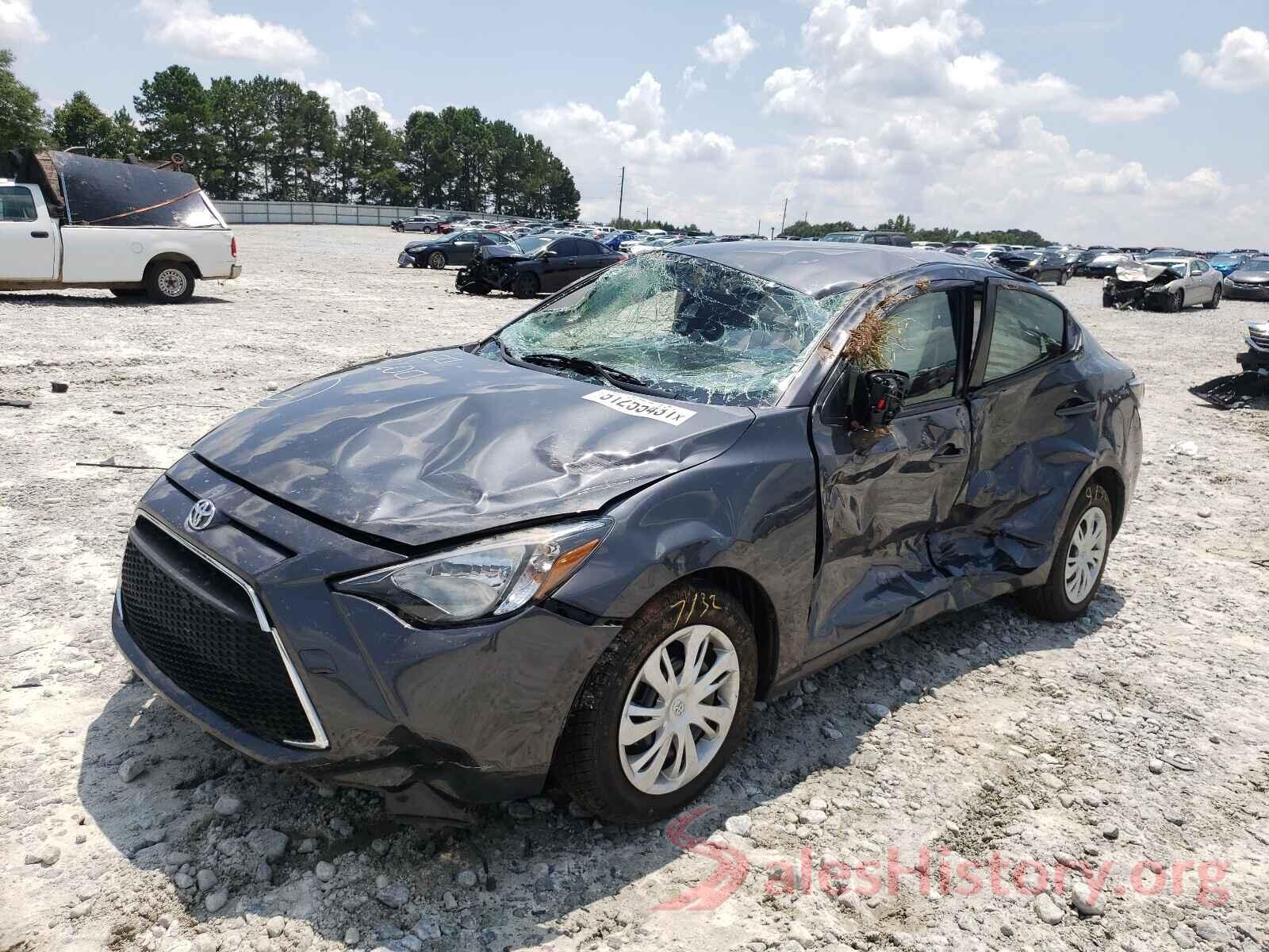 3MYDLBYVXKY522326 2019 TOYOTA YARIS