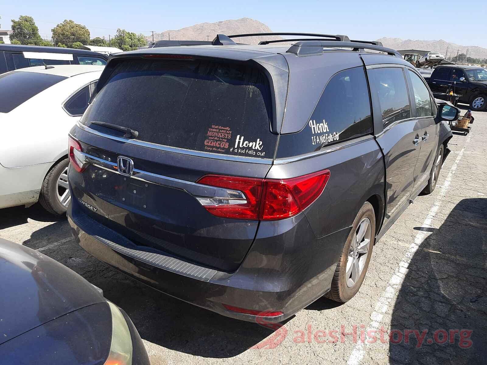 5FNRL6H51KB001700 2019 HONDA ODYSSEY