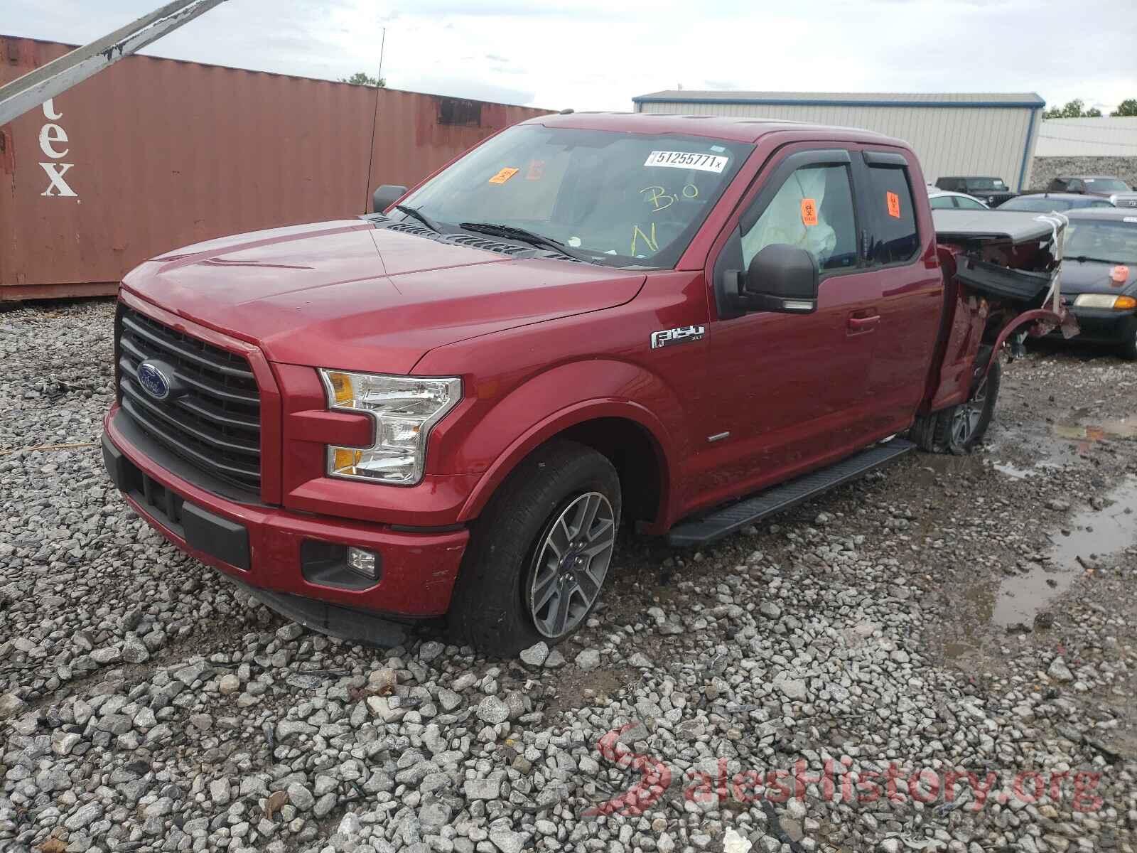 1FTEX1CP5GFC12593 2016 FORD F-150