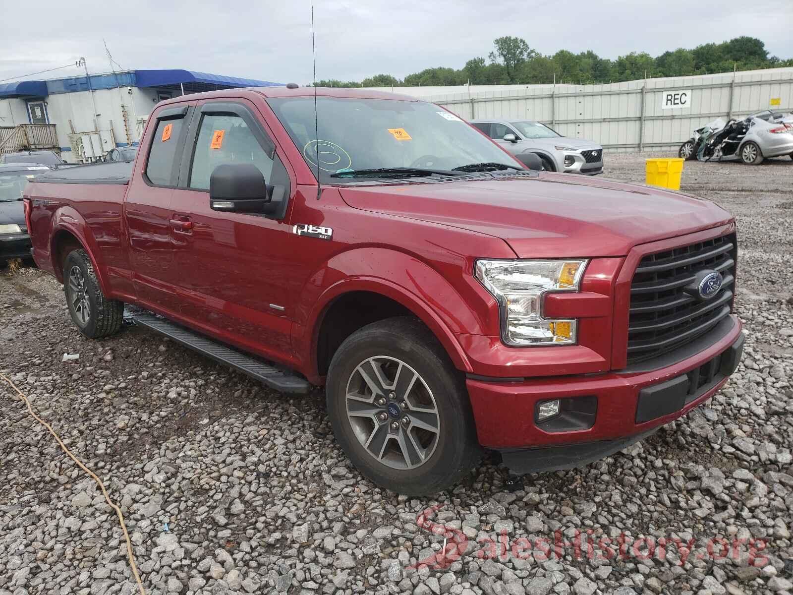 1FTEX1CP5GFC12593 2016 FORD F-150