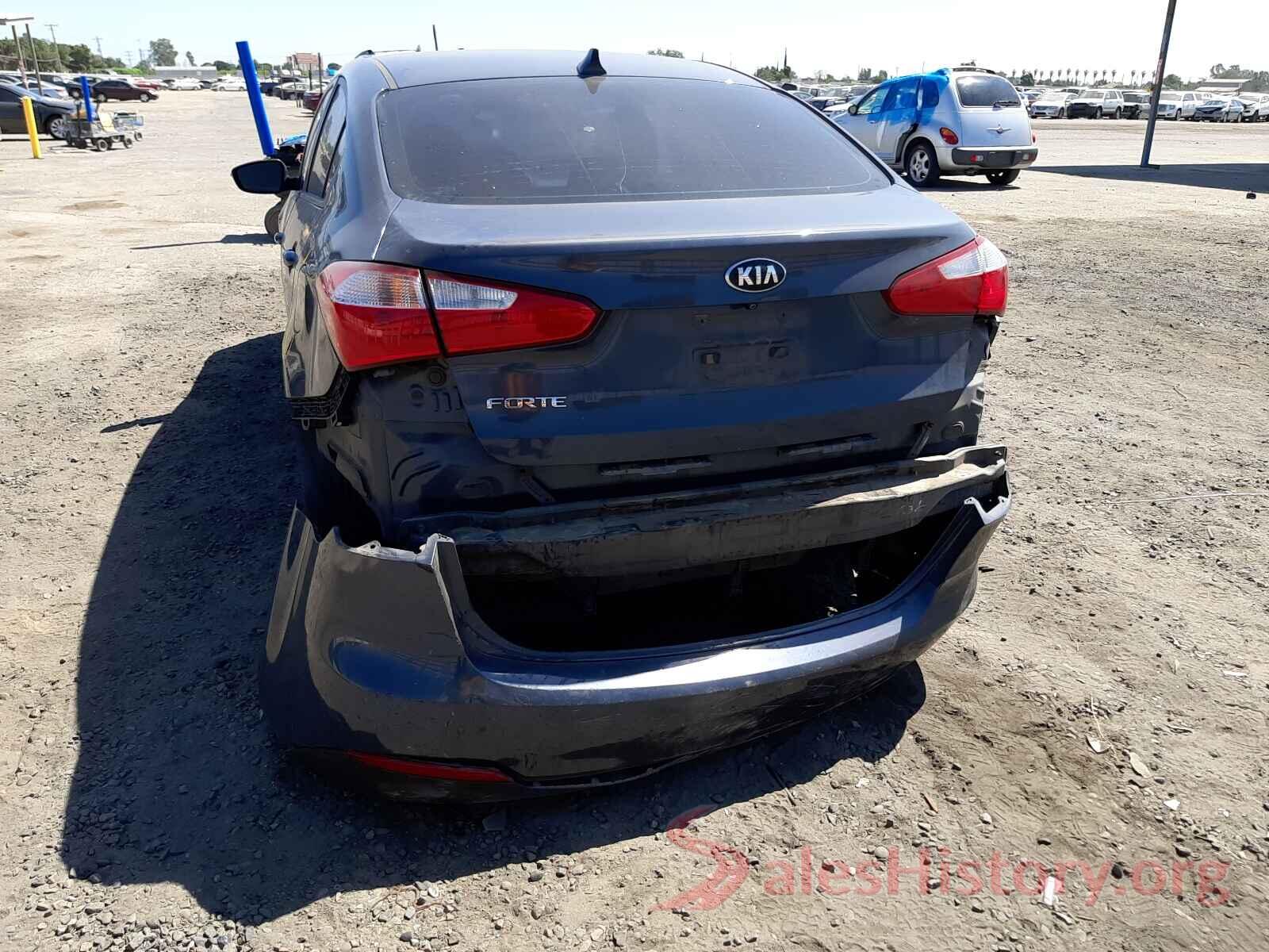 KNAFX4A68G5549097 2016 KIA FORTE