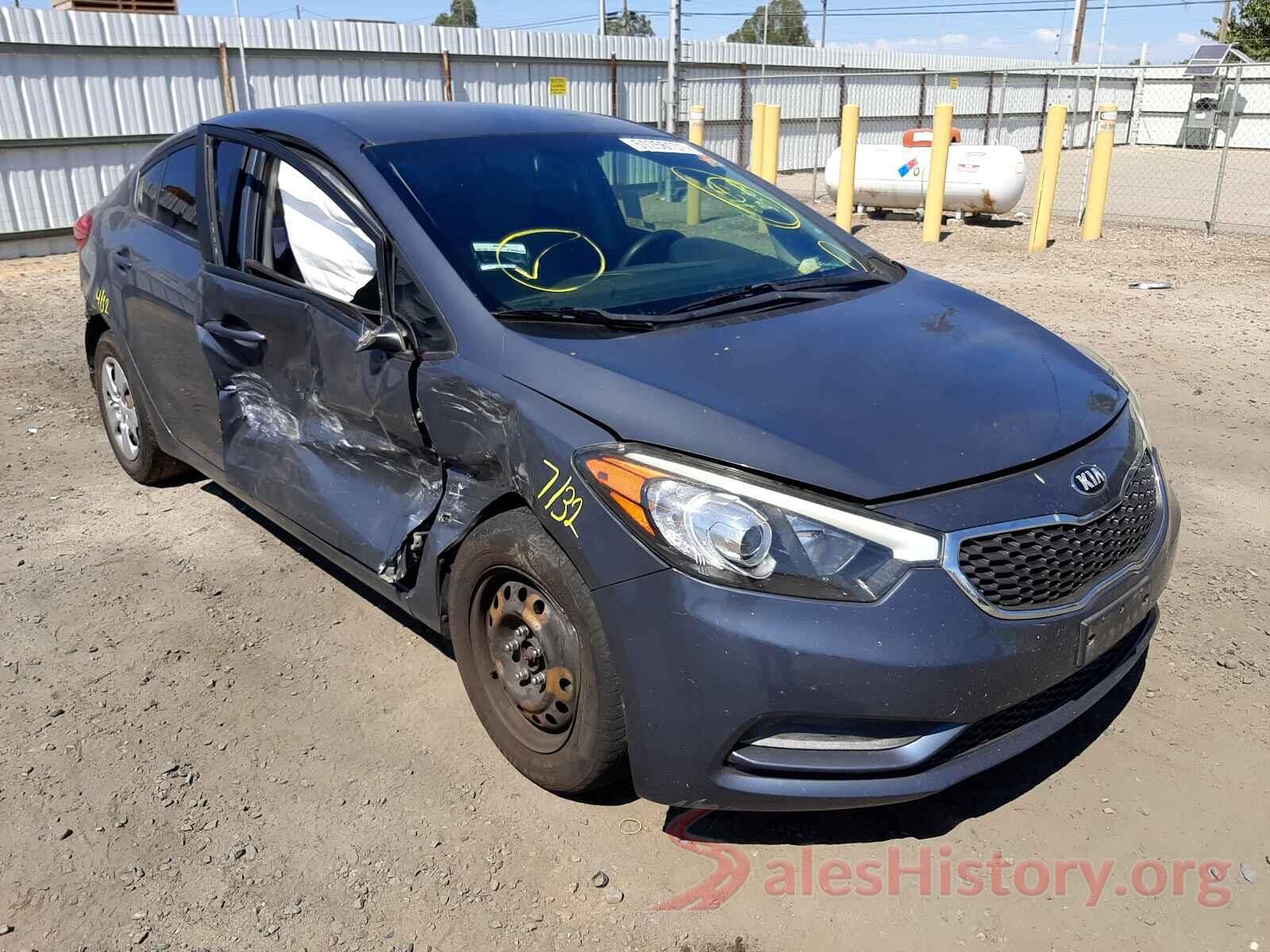 KNAFX4A68G5549097 2016 KIA FORTE