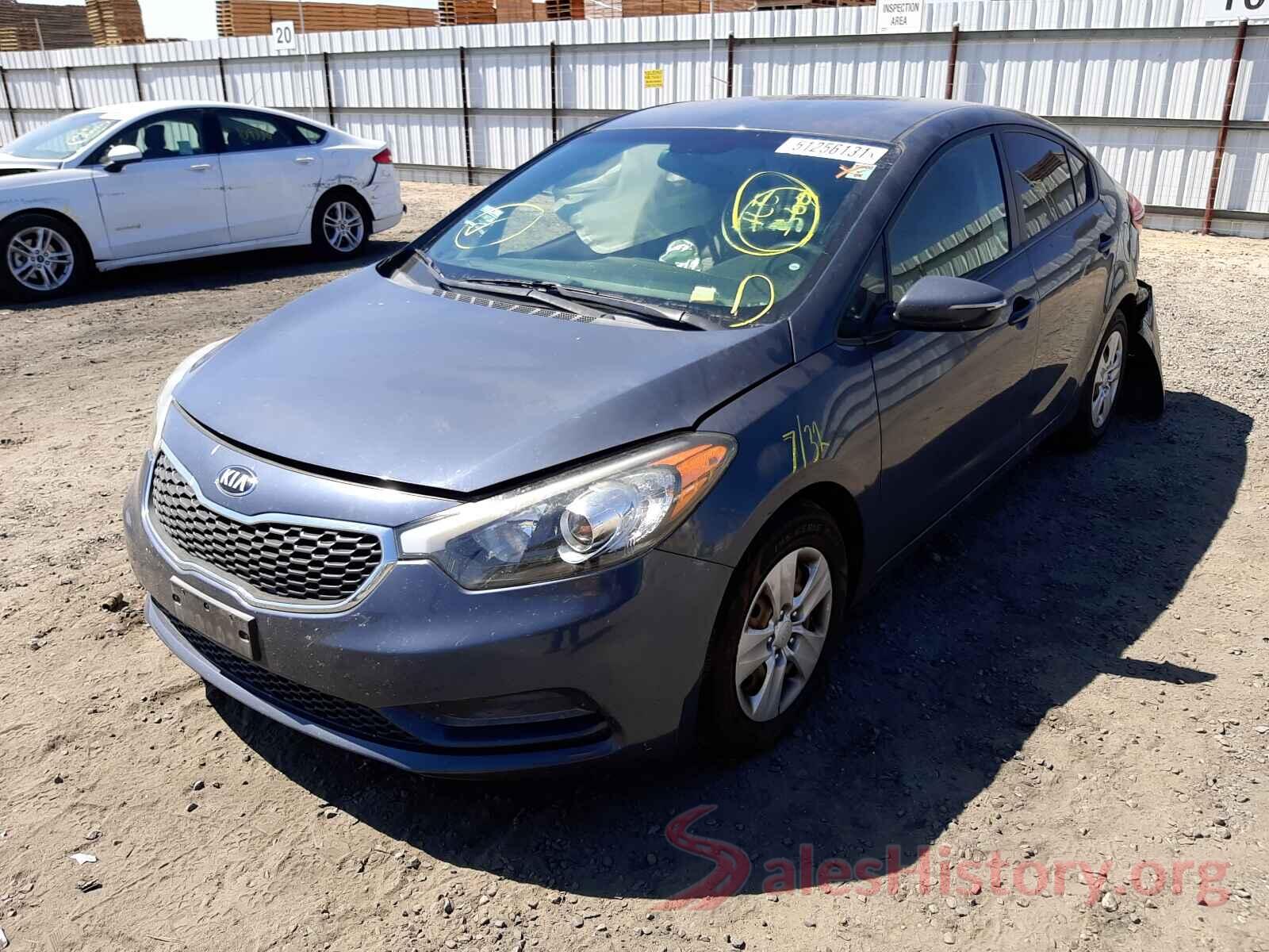 KNAFX4A68G5549097 2016 KIA FORTE