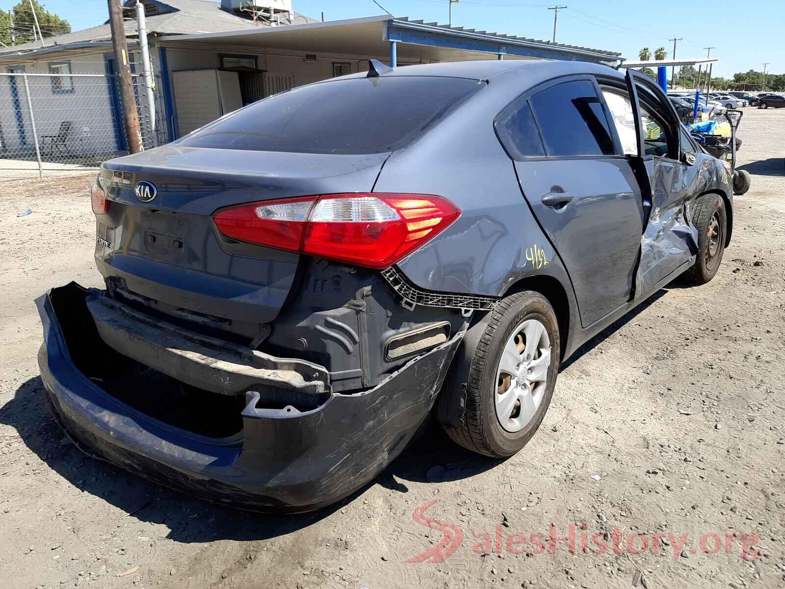 KNAFX4A68G5549097 2016 KIA FORTE