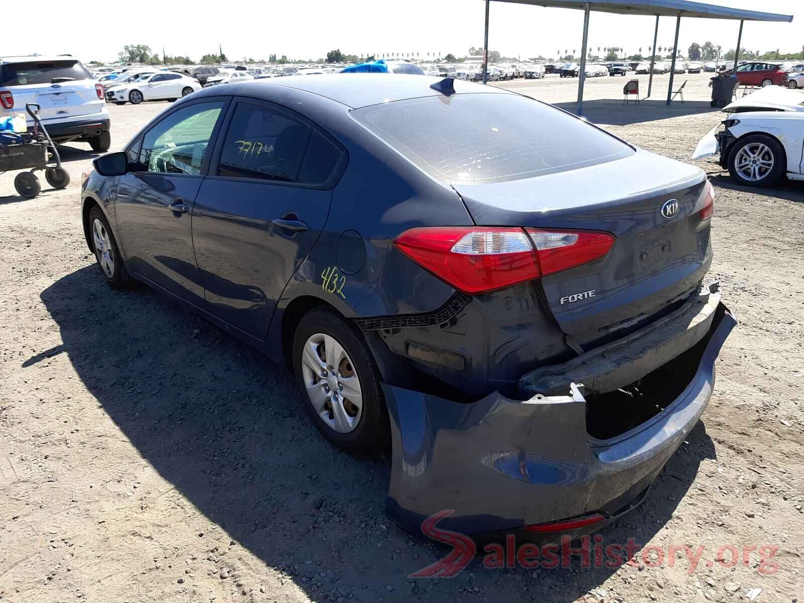 KNAFX4A68G5549097 2016 KIA FORTE