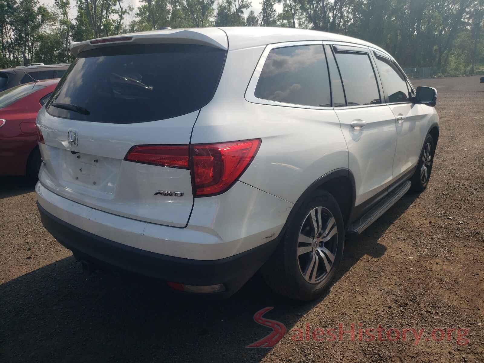 5FNYF6H50GB121840 2016 HONDA PILOT