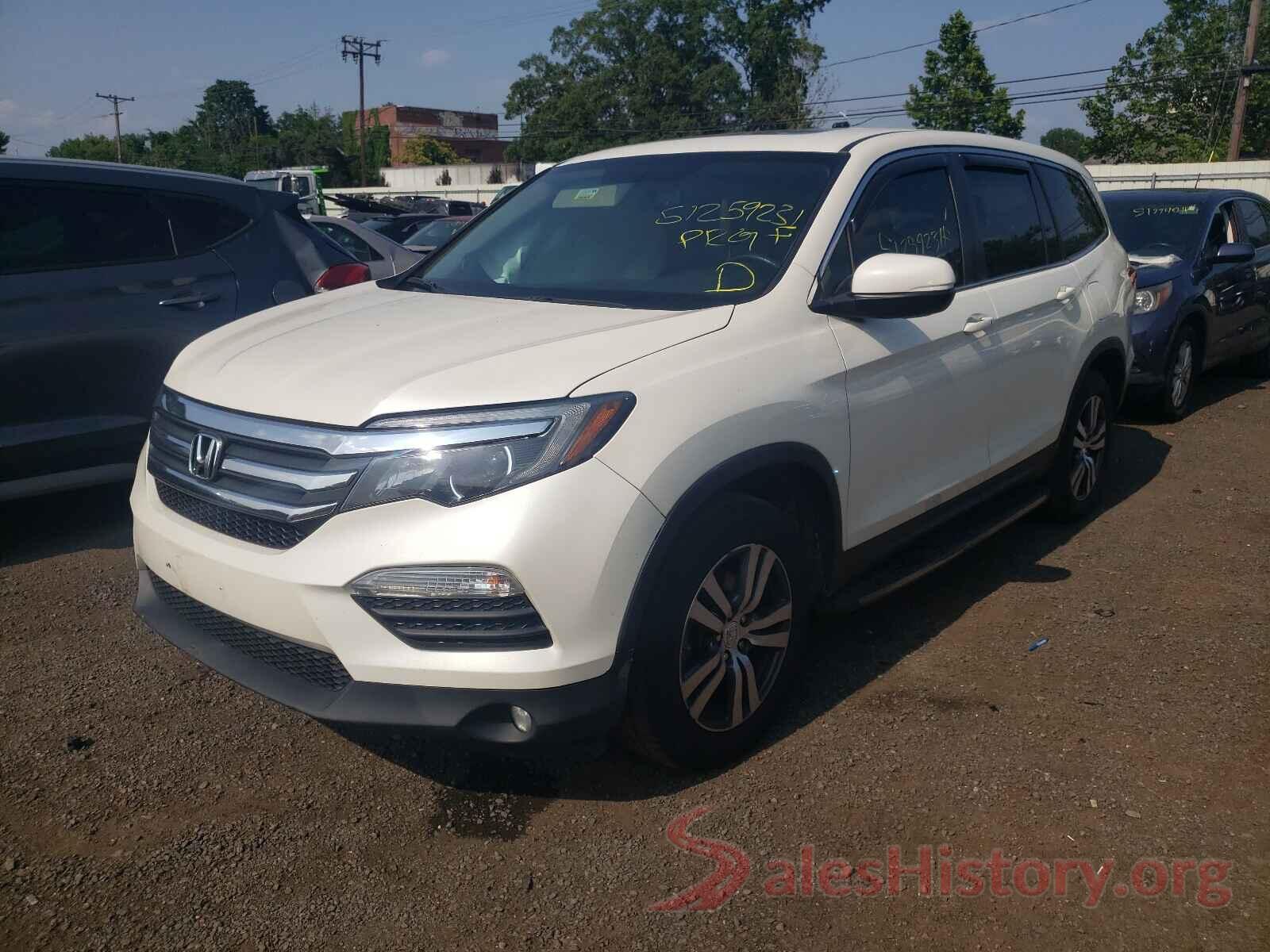 5FNYF6H50GB121840 2016 HONDA PILOT