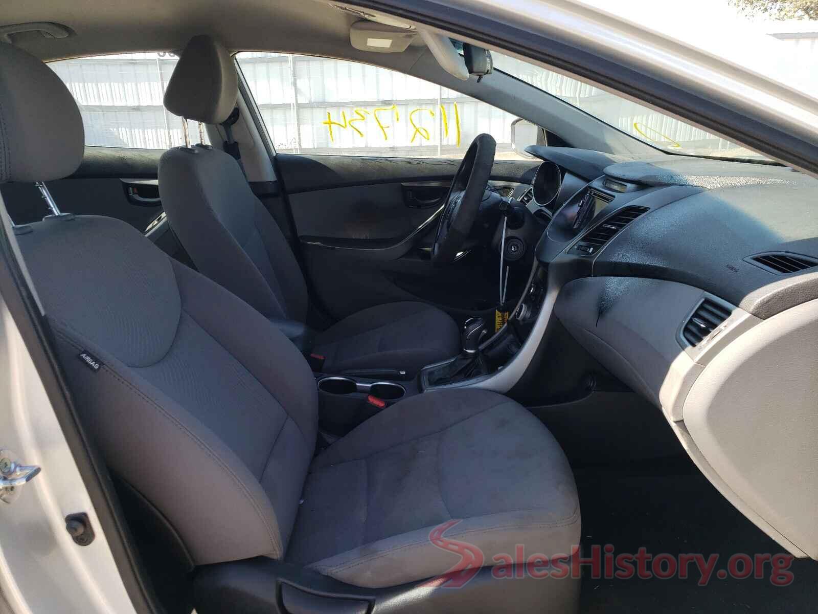 5NPDH4AE7GH686238 2016 HYUNDAI ELANTRA