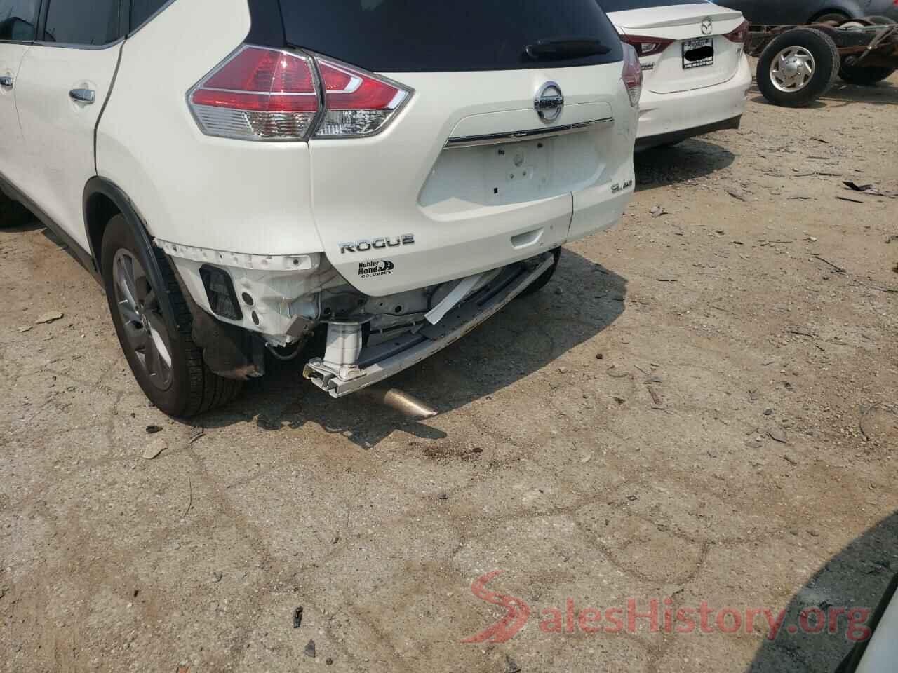 KNMAT2MV4GP697476 2016 NISSAN ROGUE