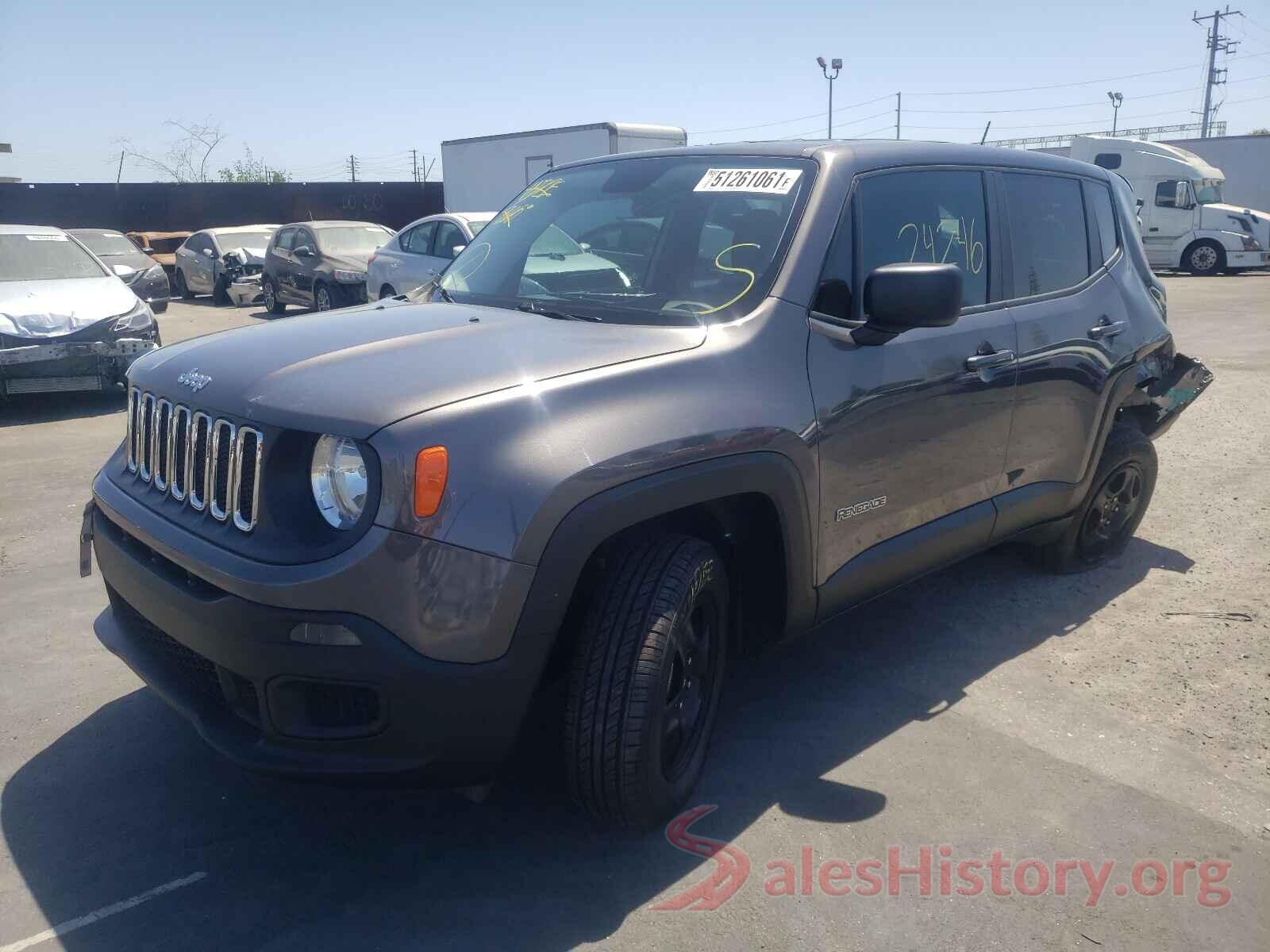 ZACCJBAB7HPG15818 2017 JEEP RENEGADE