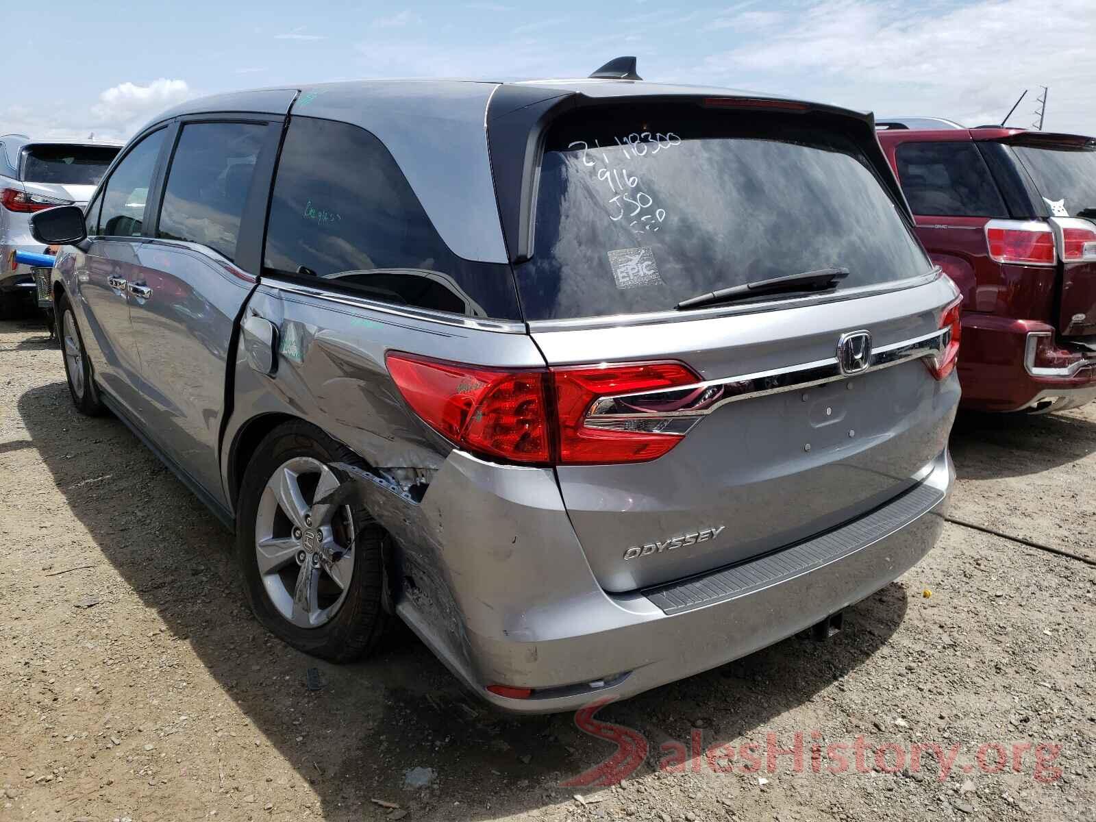 5FNRL6H73KB036384 2019 HONDA ODYSSEY