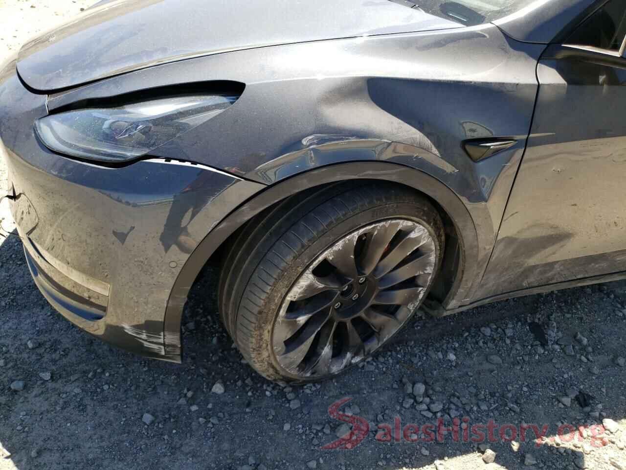 5YJYGDEF8MF157754 2021 TESLA MODEL Y