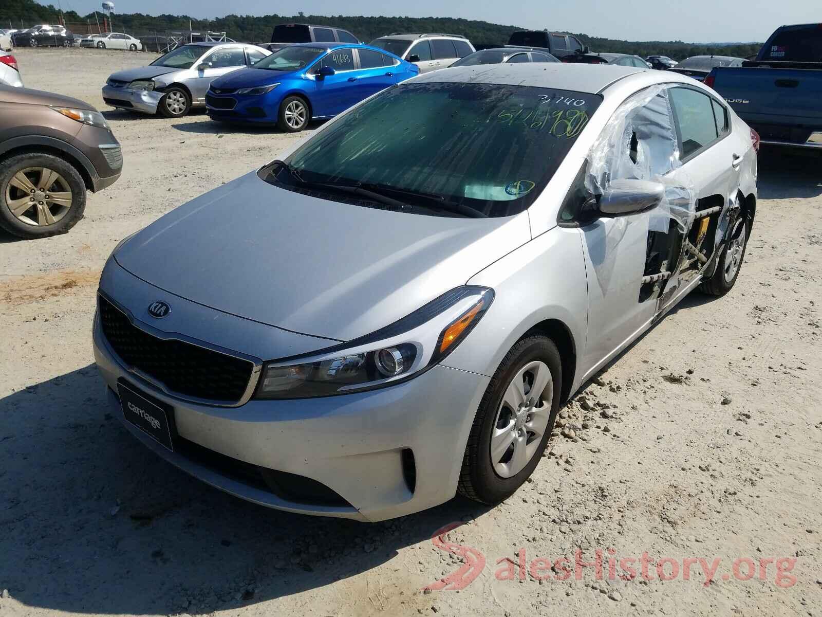 3KPFK4A78HE113740 2017 KIA FORTE