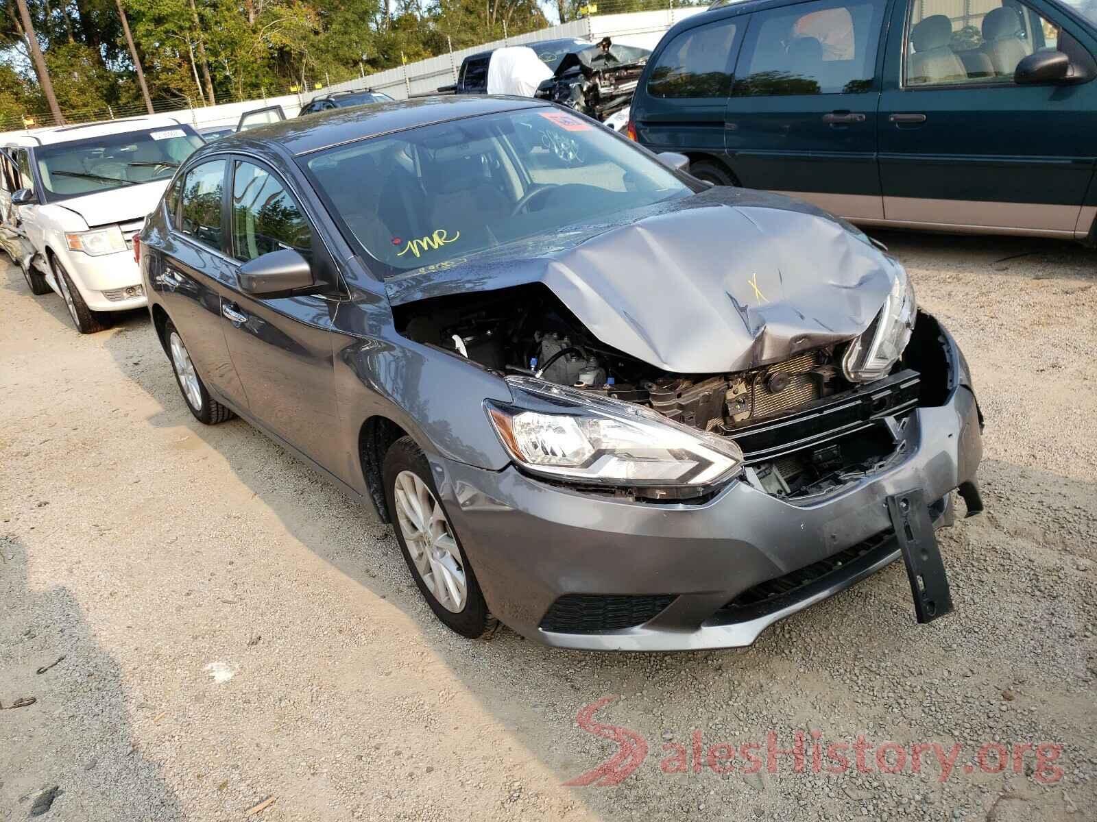 3N1AB7AP6KY348707 2019 NISSAN SENTRA