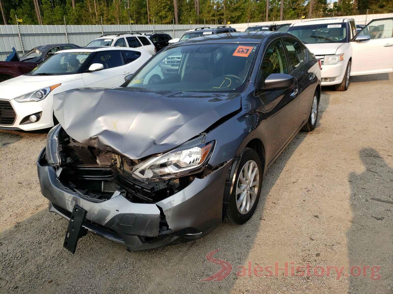 3N1AB7AP6KY348707 2019 NISSAN SENTRA