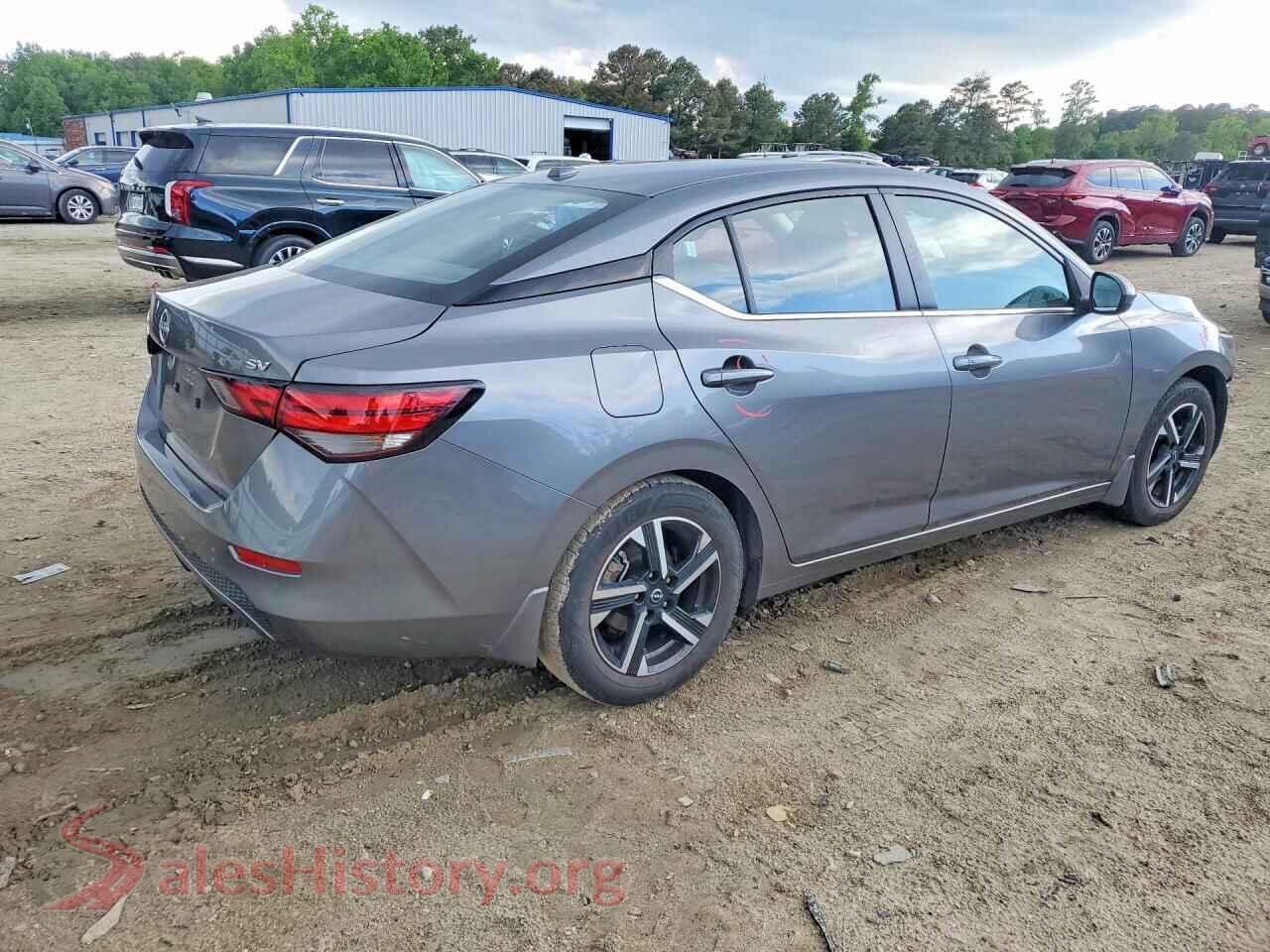 2024 NISSAN SENTRA VIN 3N1AB8CV4RY284484, right side view