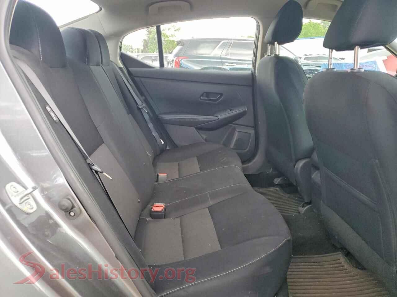 2024 NISSAN SENTRA VIN 3N1AB8CV4RY284484, odometer mileage