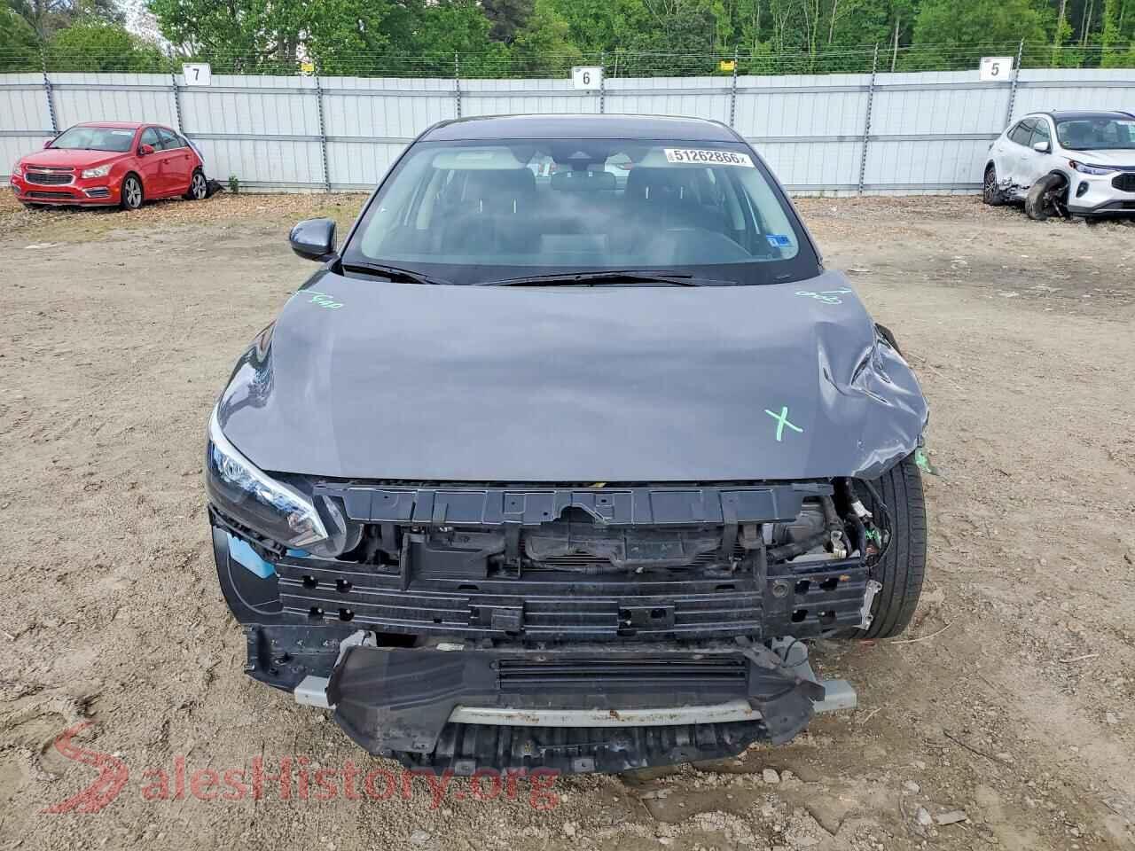 2024 NISSAN SENTRA VIN 3N1AB8CV4RY284484, rear view