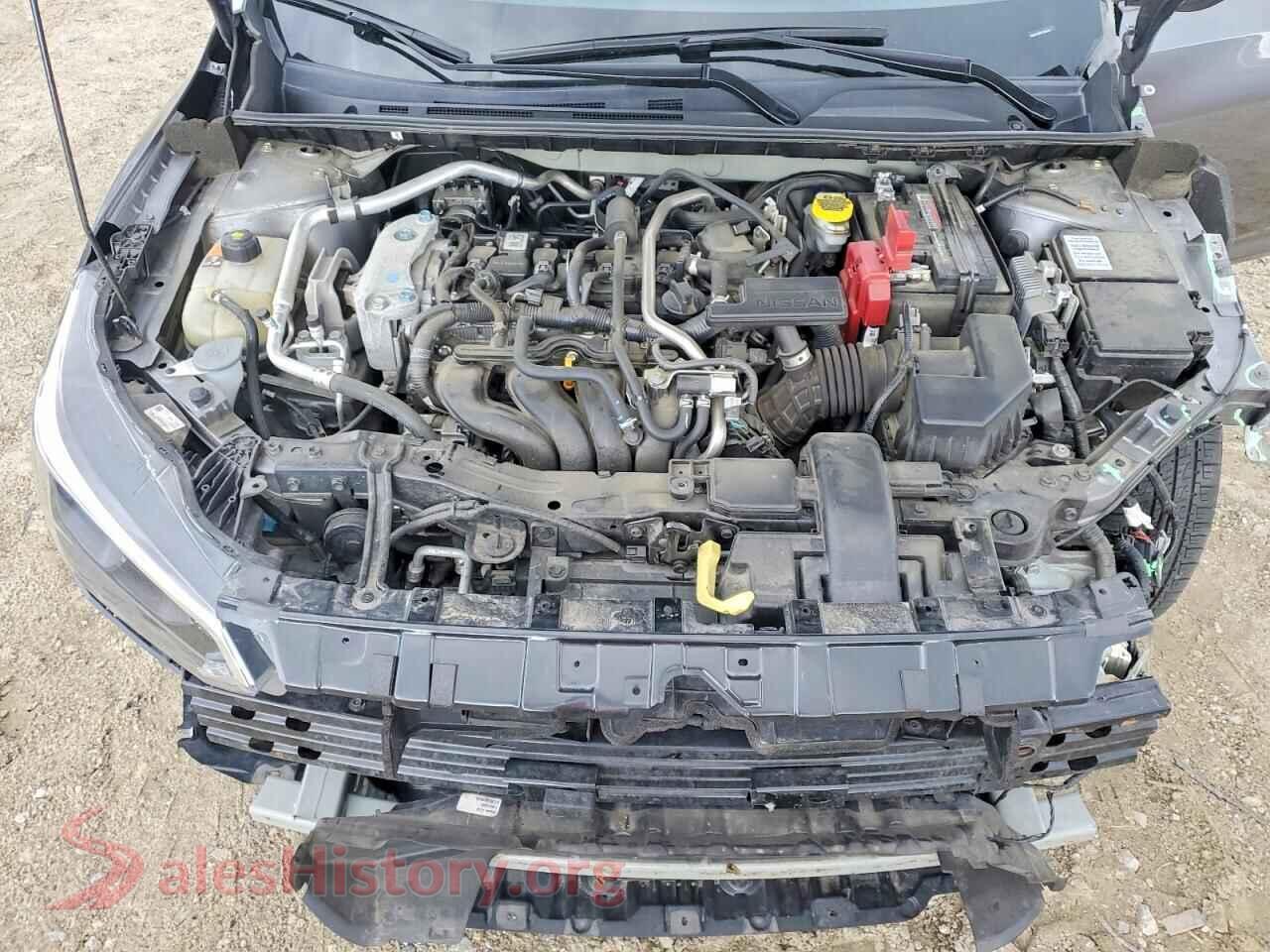 2024 NISSAN SENTRA VIN 3N1AB8CV4RY284484, VIN plate