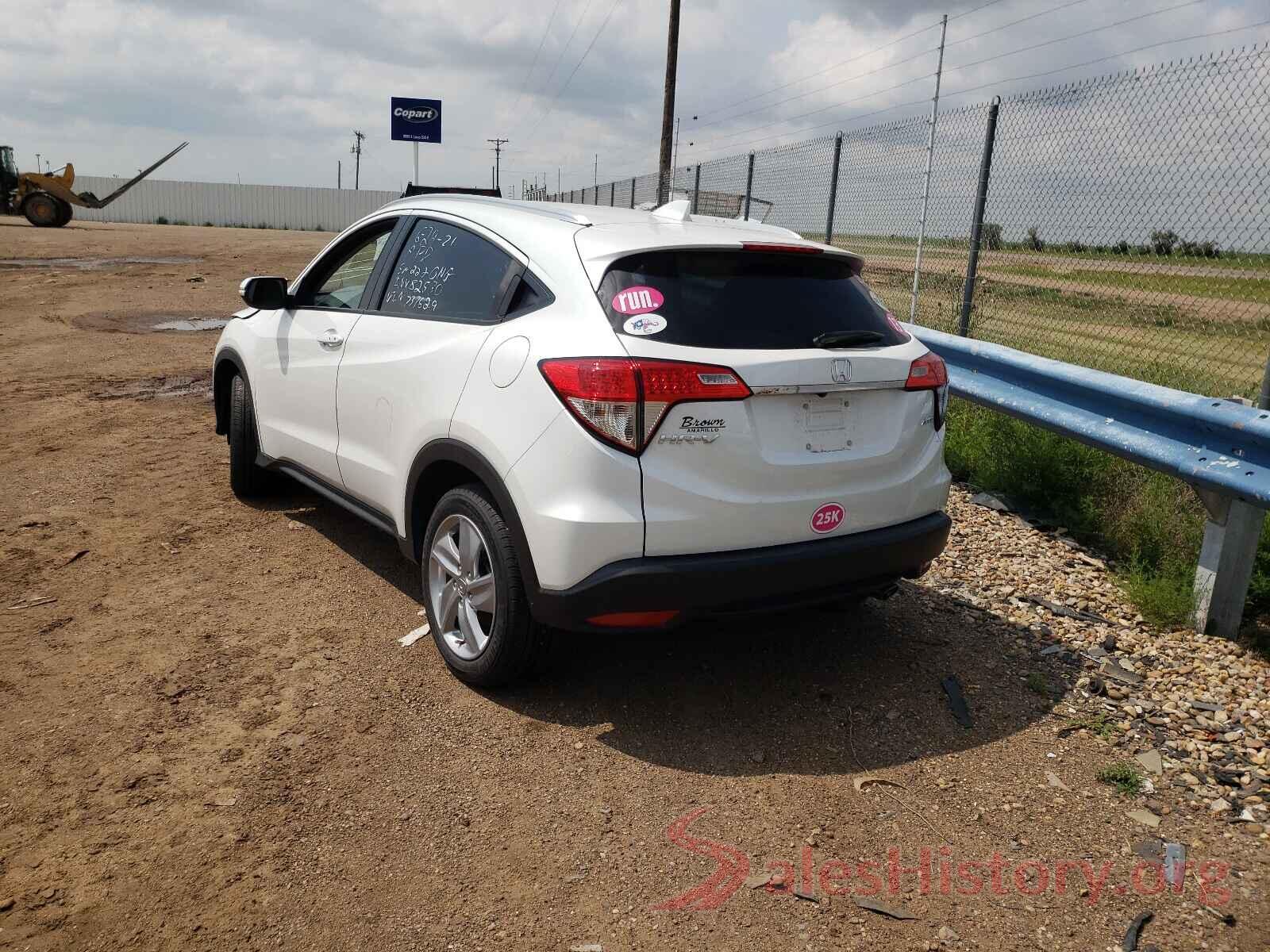 3CZRU6H54KM737629 2019 HONDA HR-V